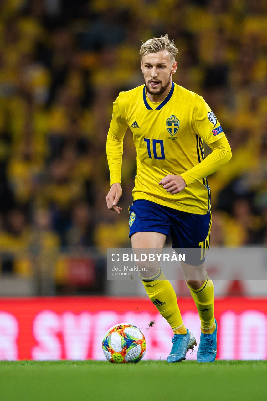 Emil Forsberg of Sweden
