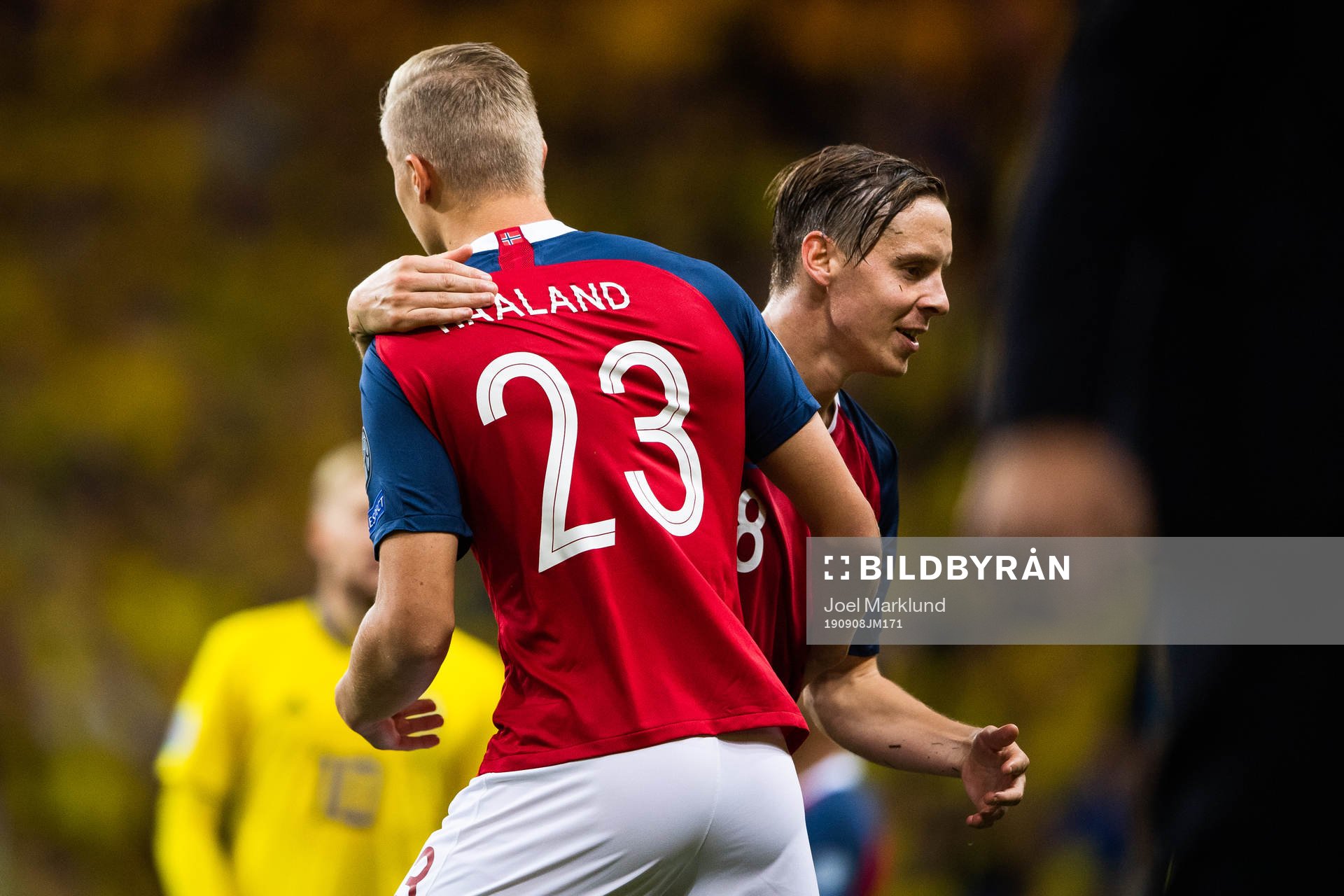 Erling Braut Haaland is substituted