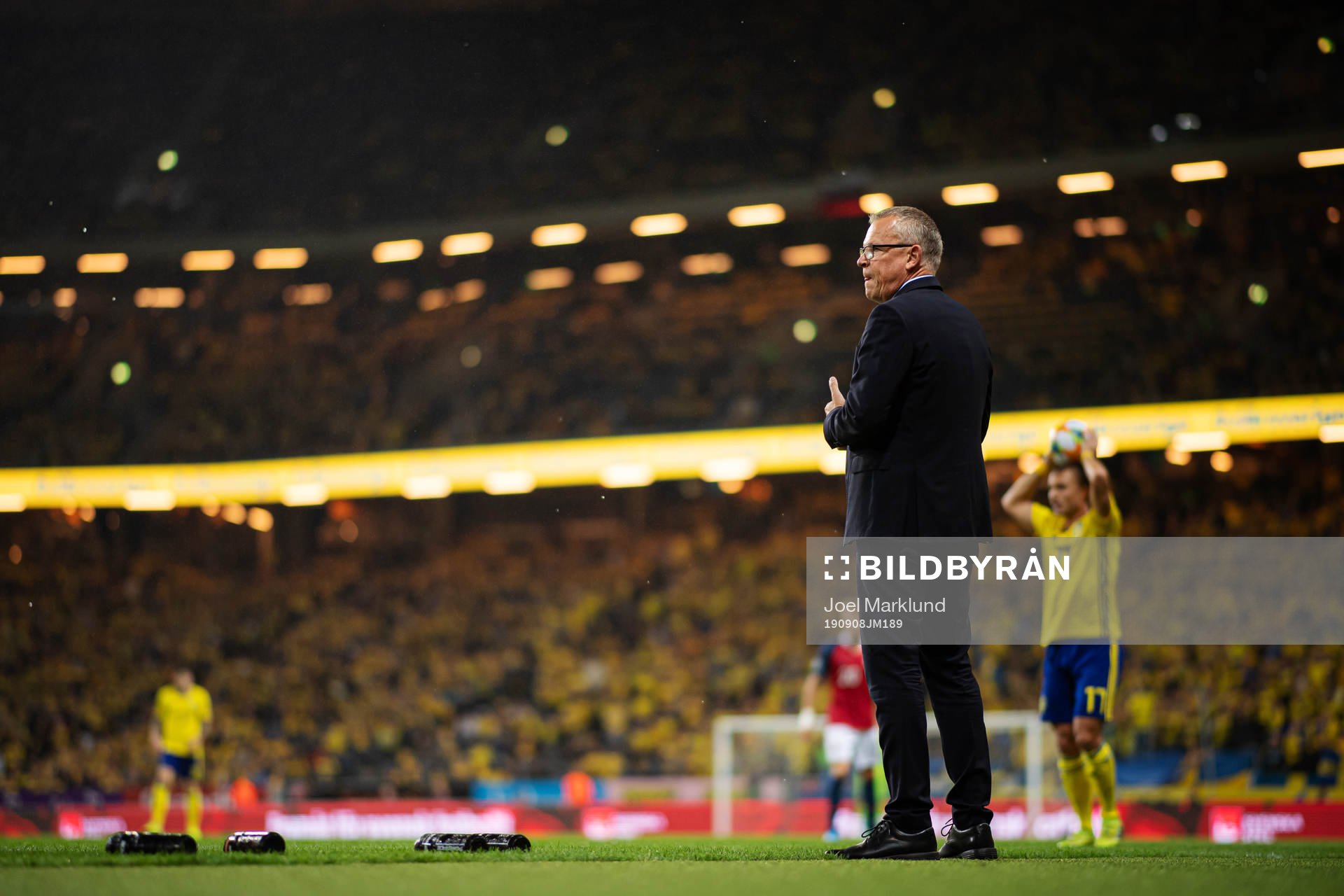 Janne Andersson, head coach of Sweden