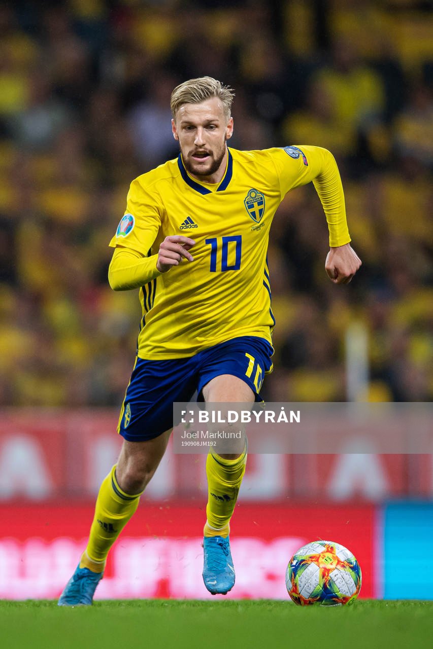 Emil Forsberg of Sweden