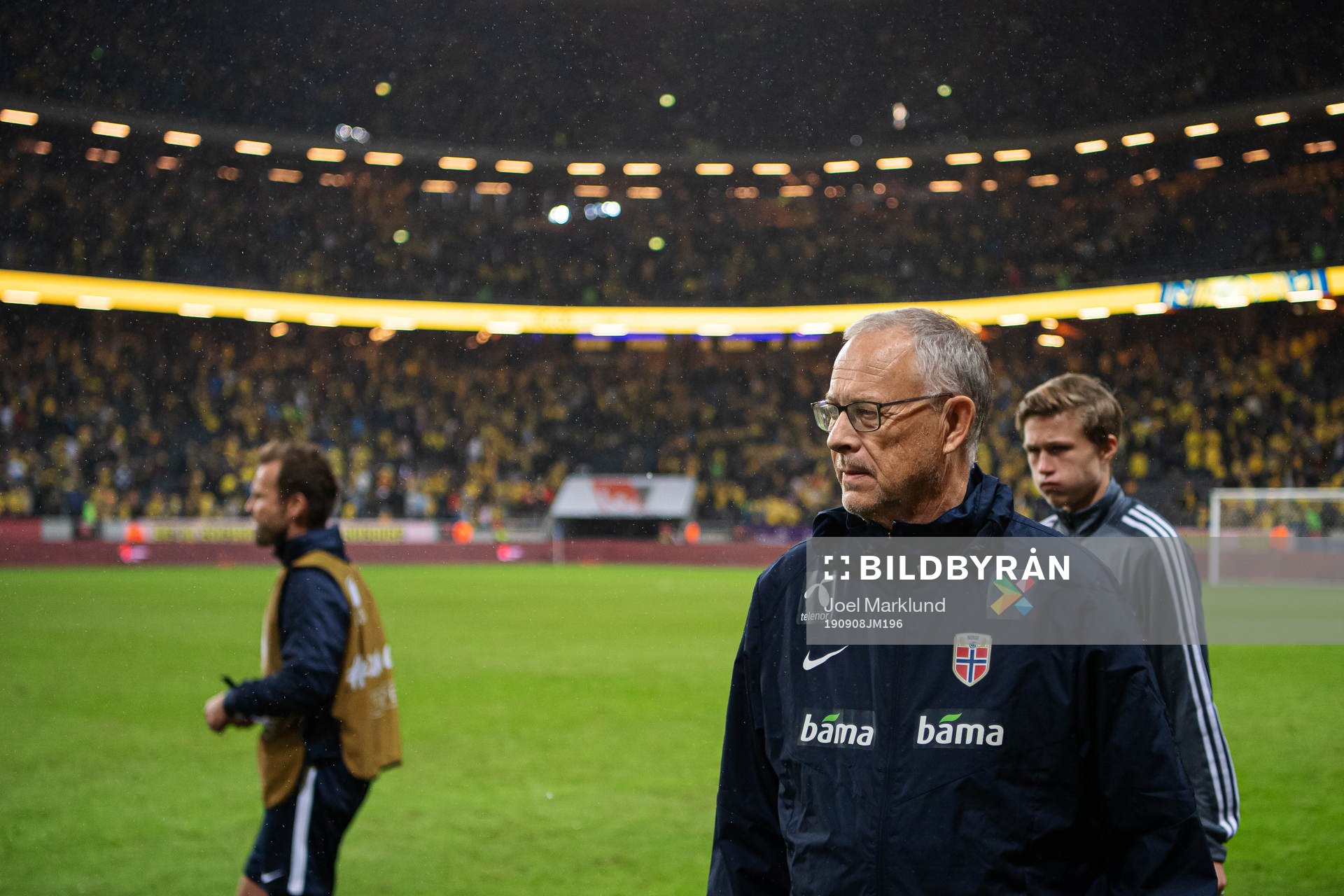 Lars Lagerbäck, head coach of Norway
