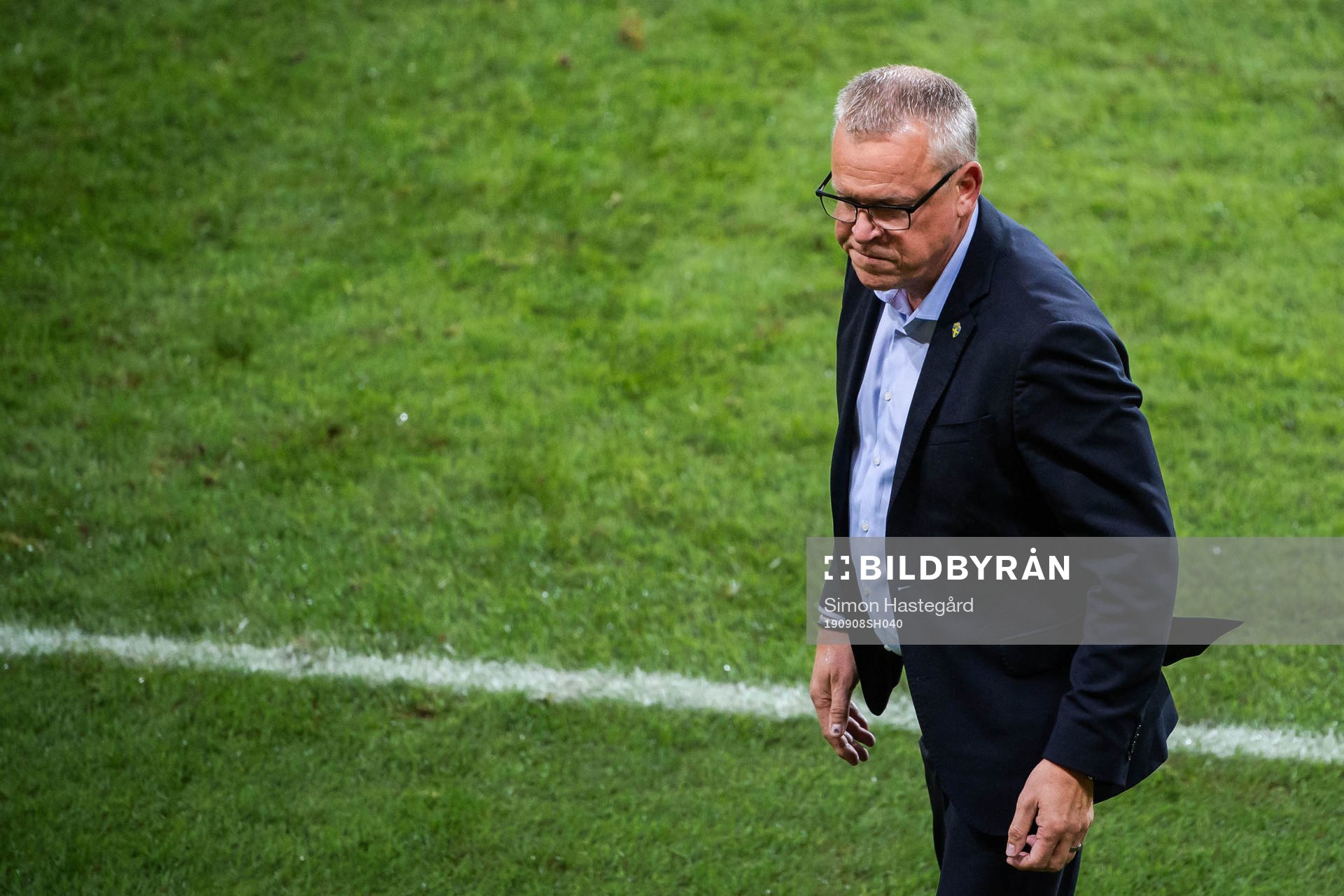 Janne Andersson, head coach of Sweden