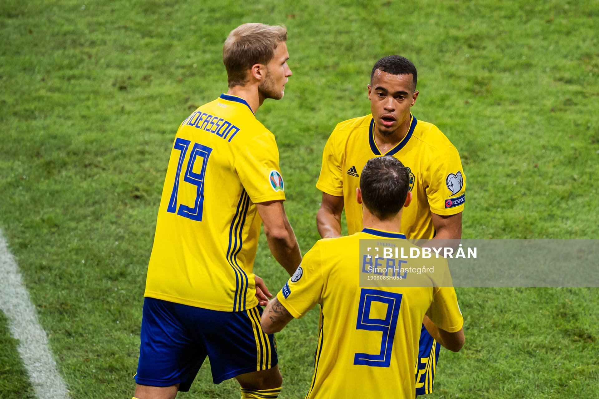 Sebastian Andersson and Marcus Berg changes with Robin