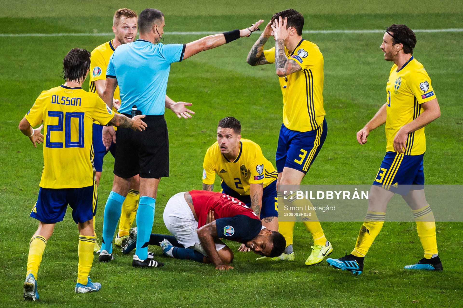 Kristoffer Olsson, Sebastian Larsson, Victor Nilsson