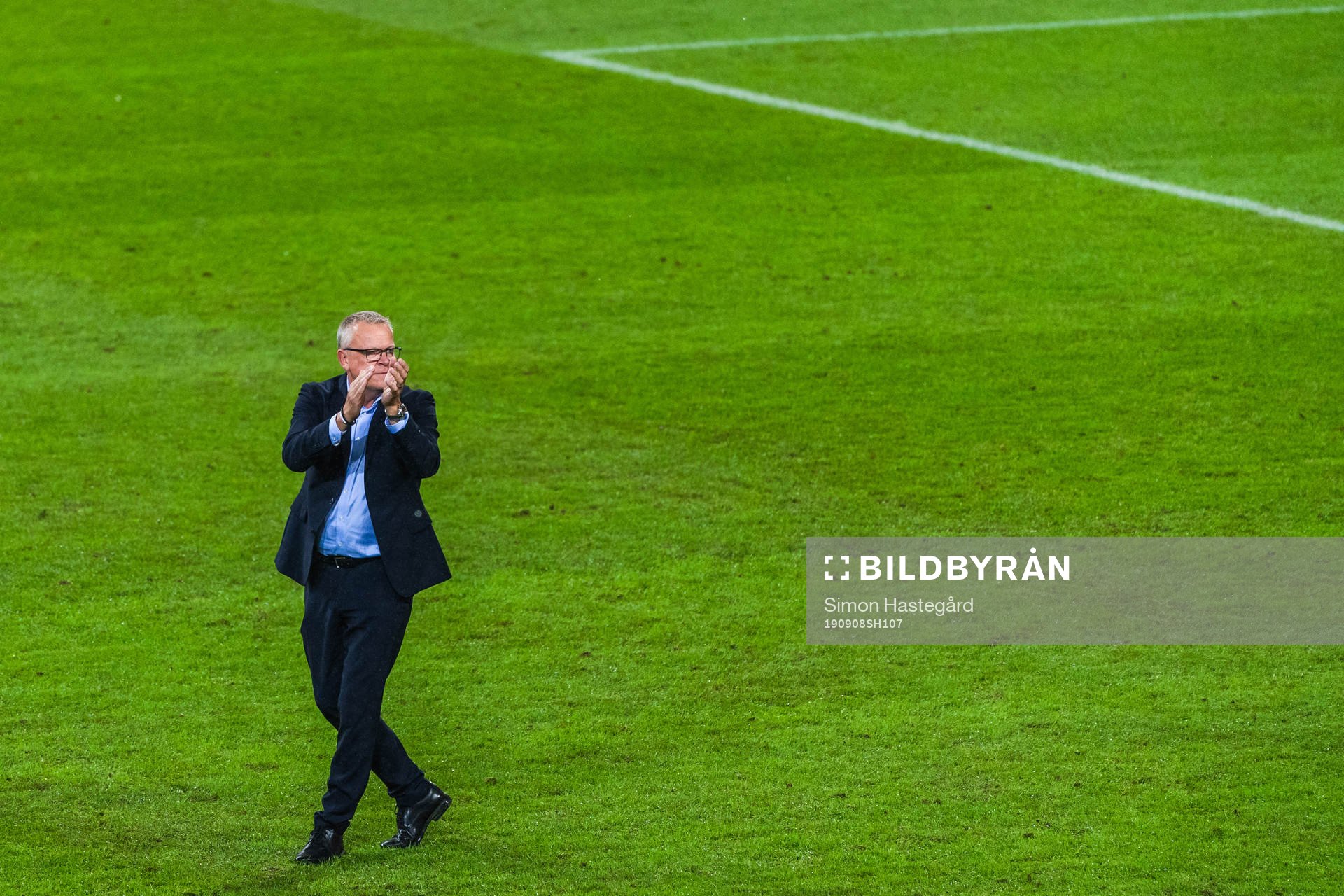 Janne Andersson, head coach of Sweden