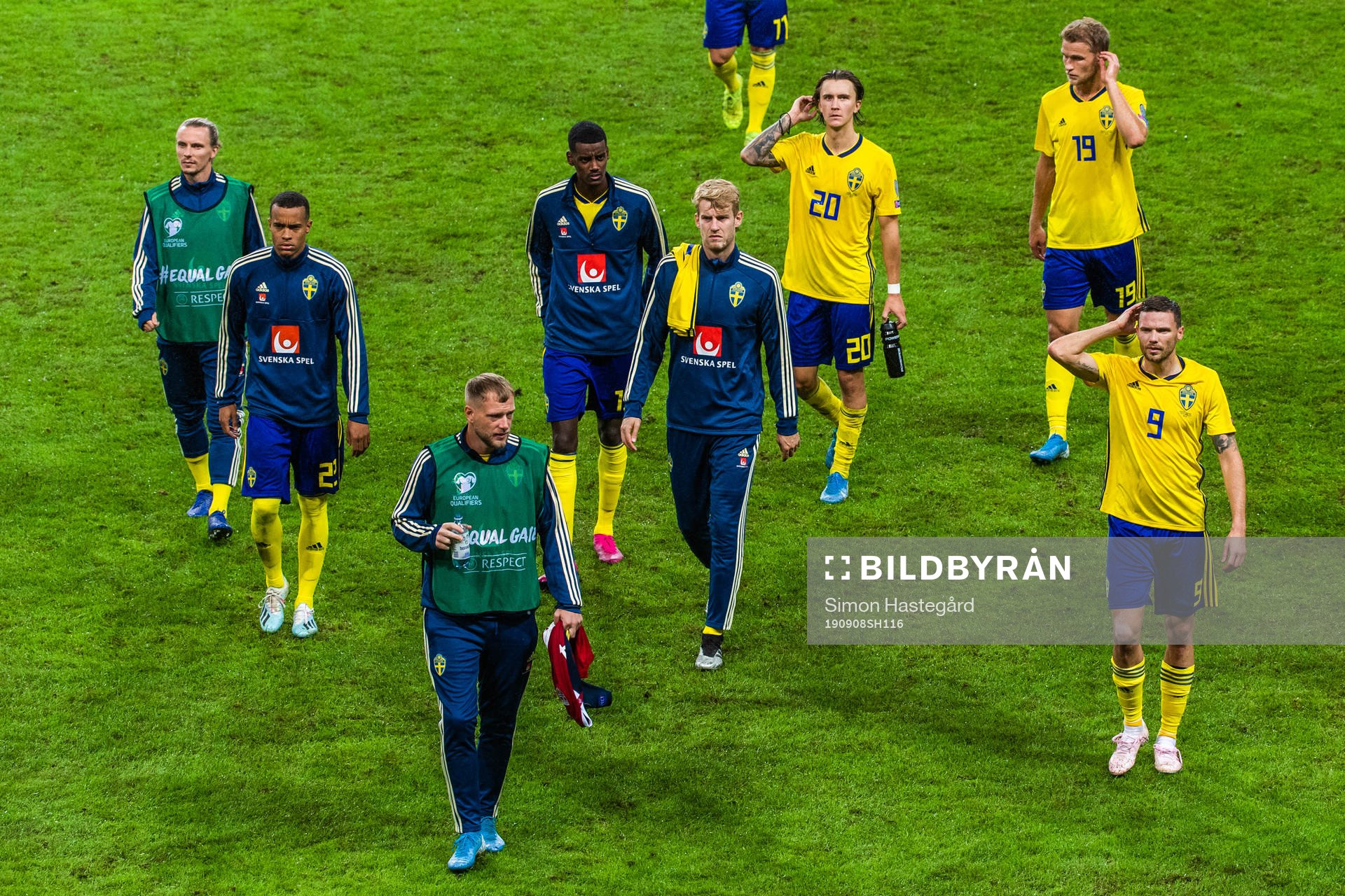 Niklas Hult, Robin Quaison , John Guidetti , Alexander Isak