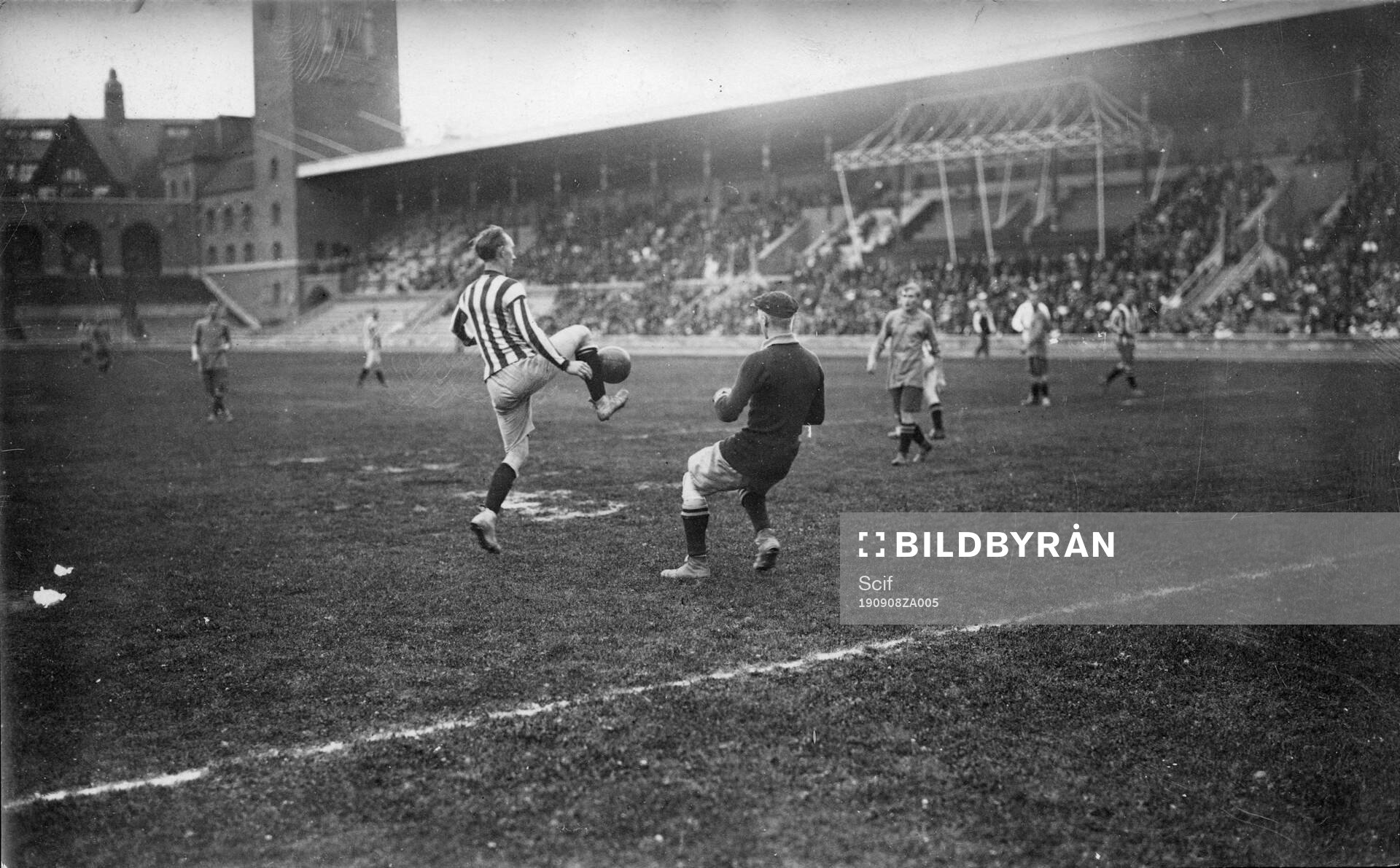 Fotboll, IFK Göteborg DIF 8/9 1919