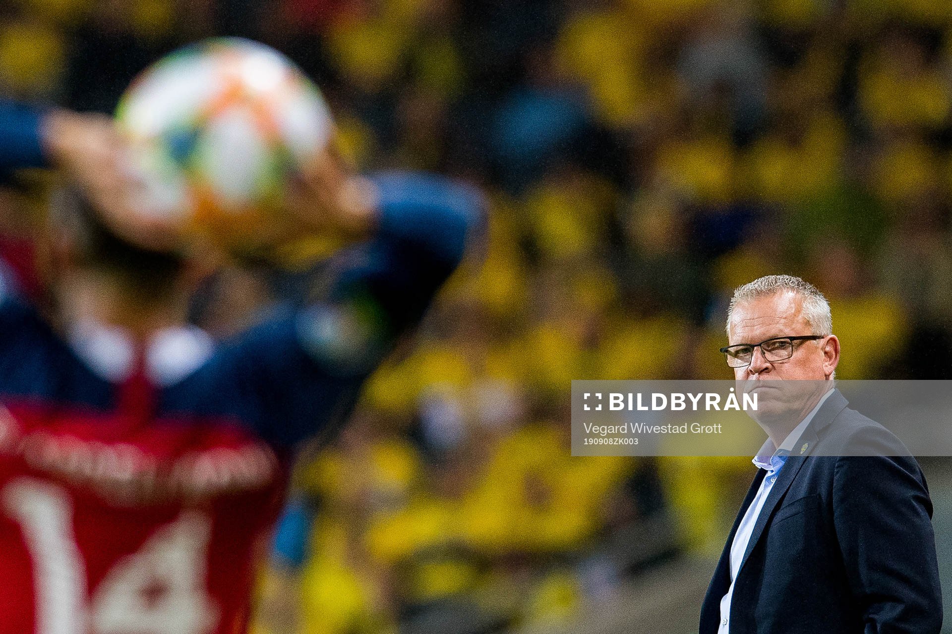 Janne Andersson, head coach of Sweden