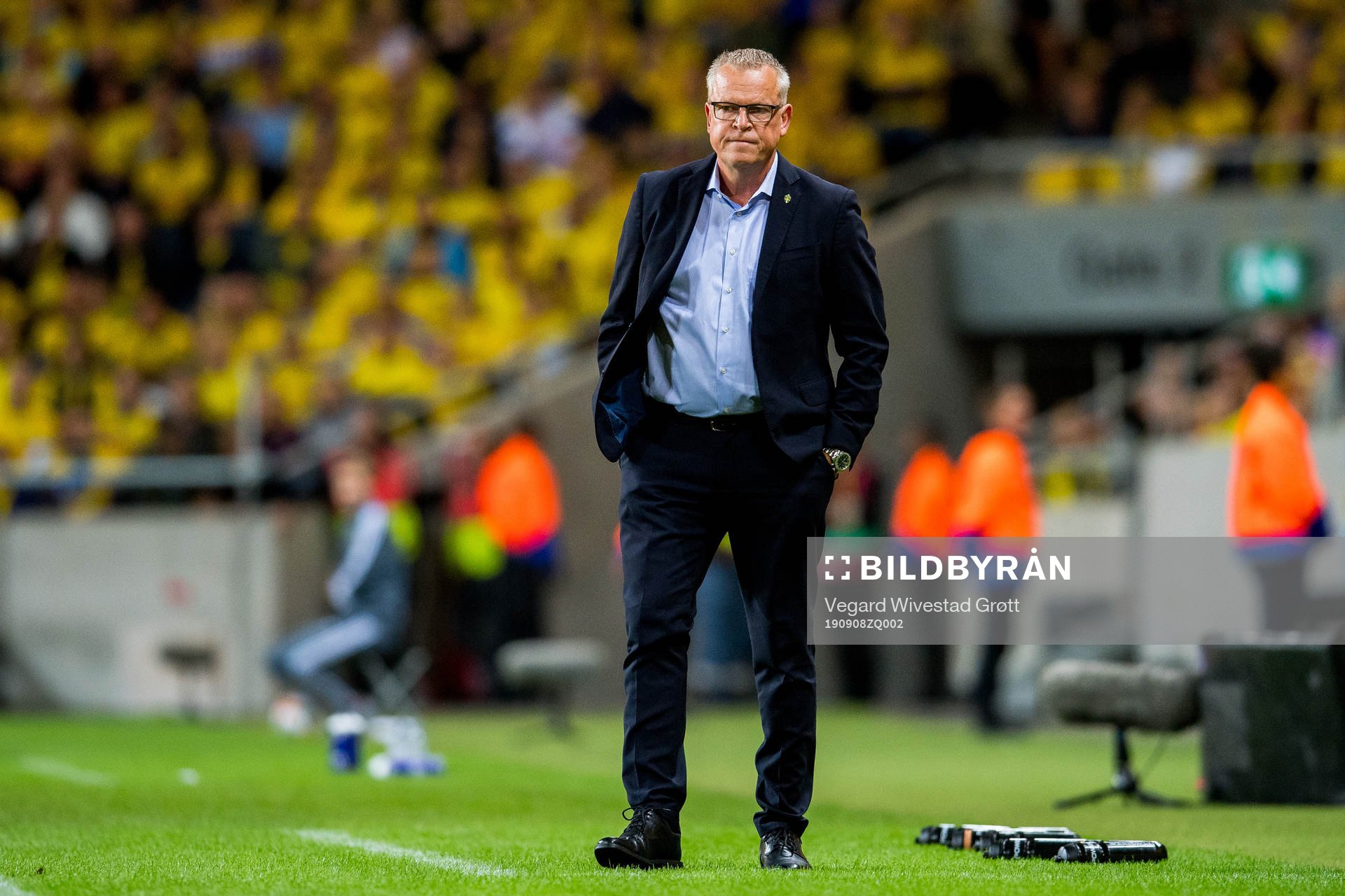 Janne Andersson, head coach of Sweden