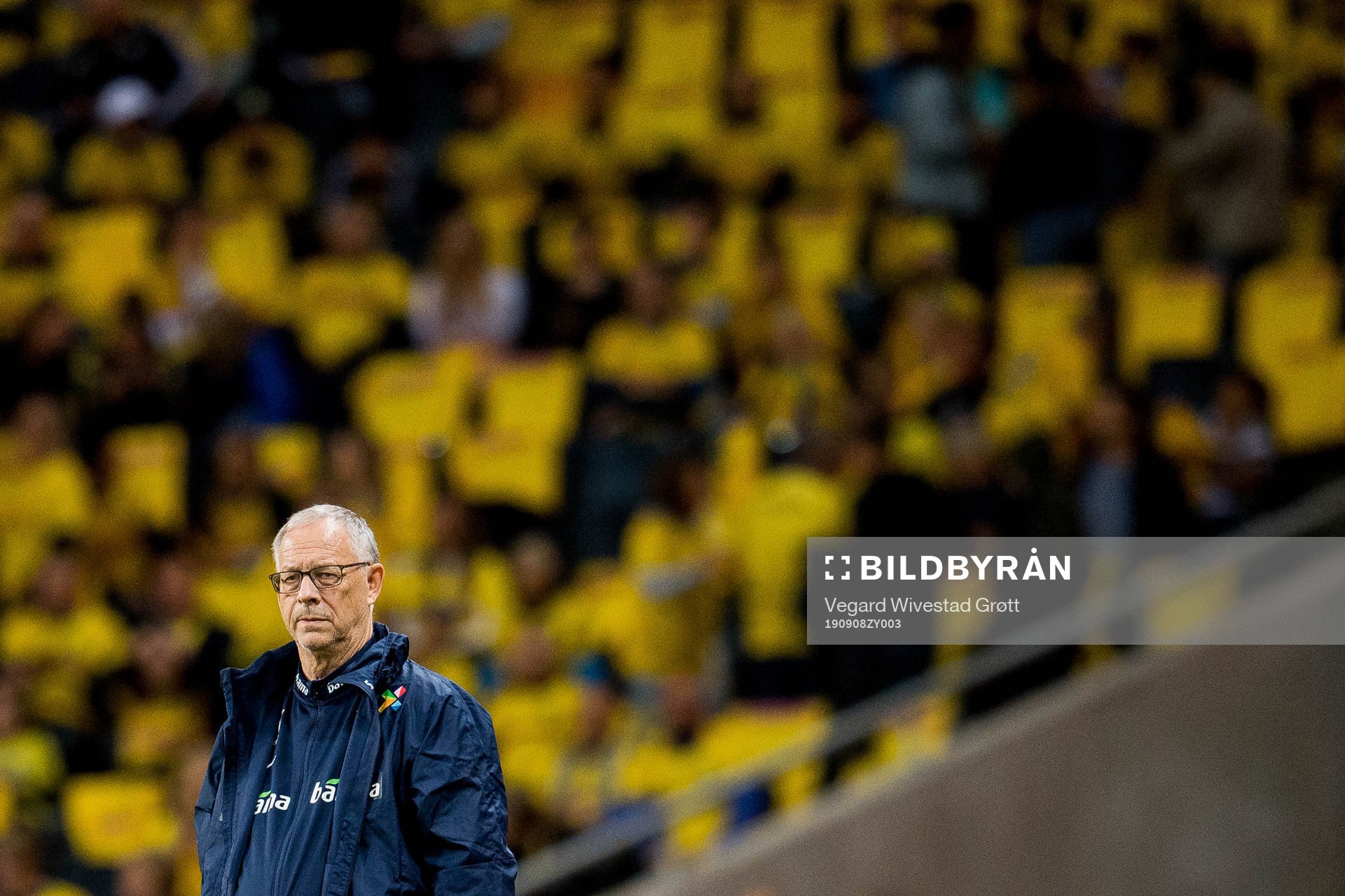 Lars Lagerbäck, head coach of Norway
