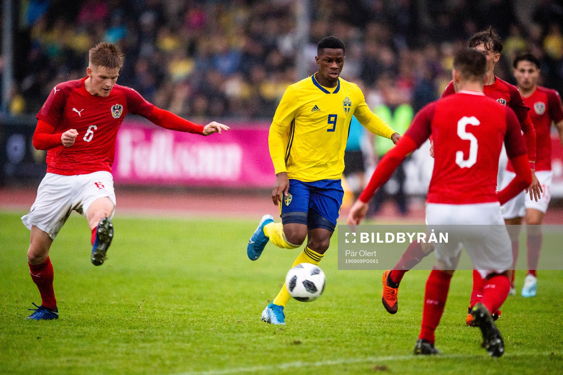 Sveriges Emmanuel Ekong