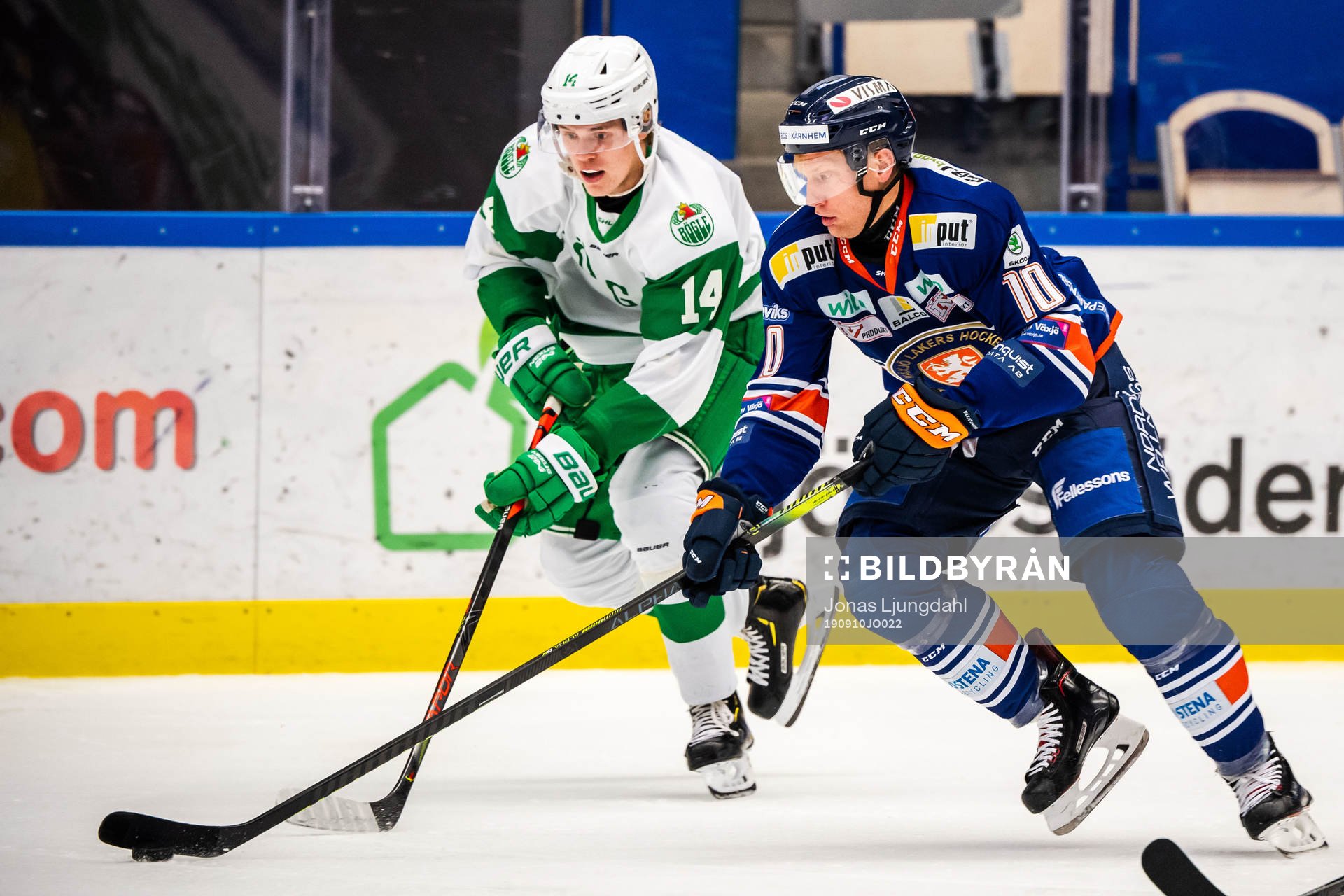 Växjös Richard Gynge och Rögles Jakob Bondesson