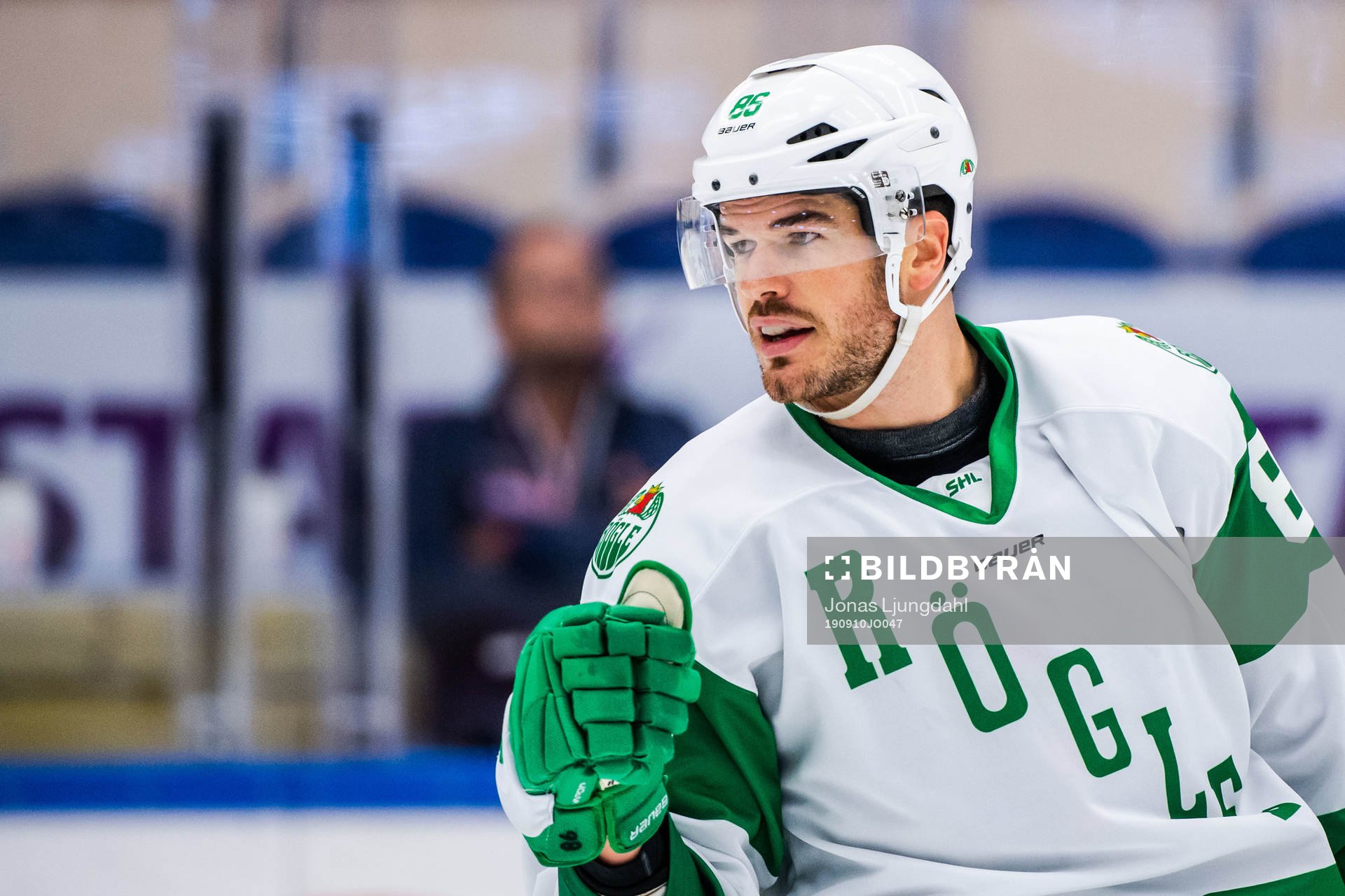 Rögles Eric Gelinas jublar