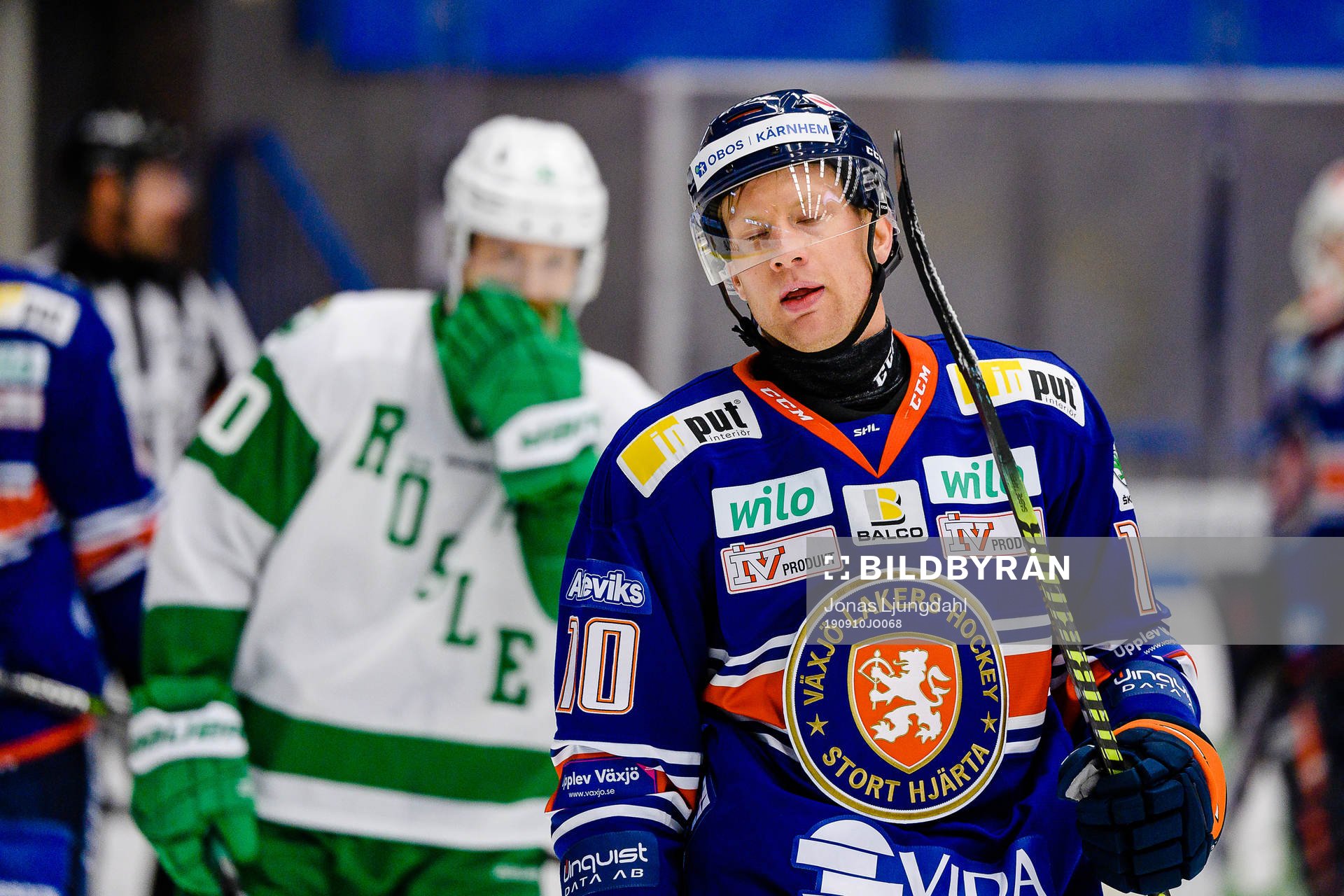 Växjös Richard Gynge deppar