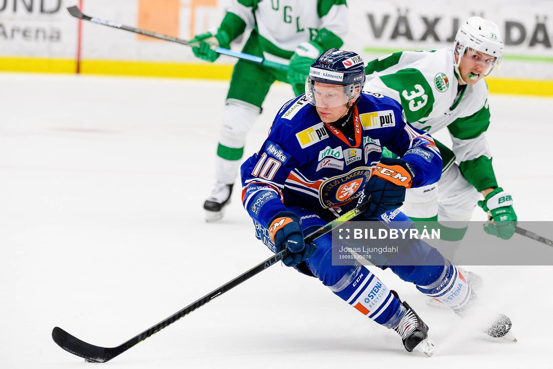 Växjös Richard Gynge och Rögles Niklas Hansson