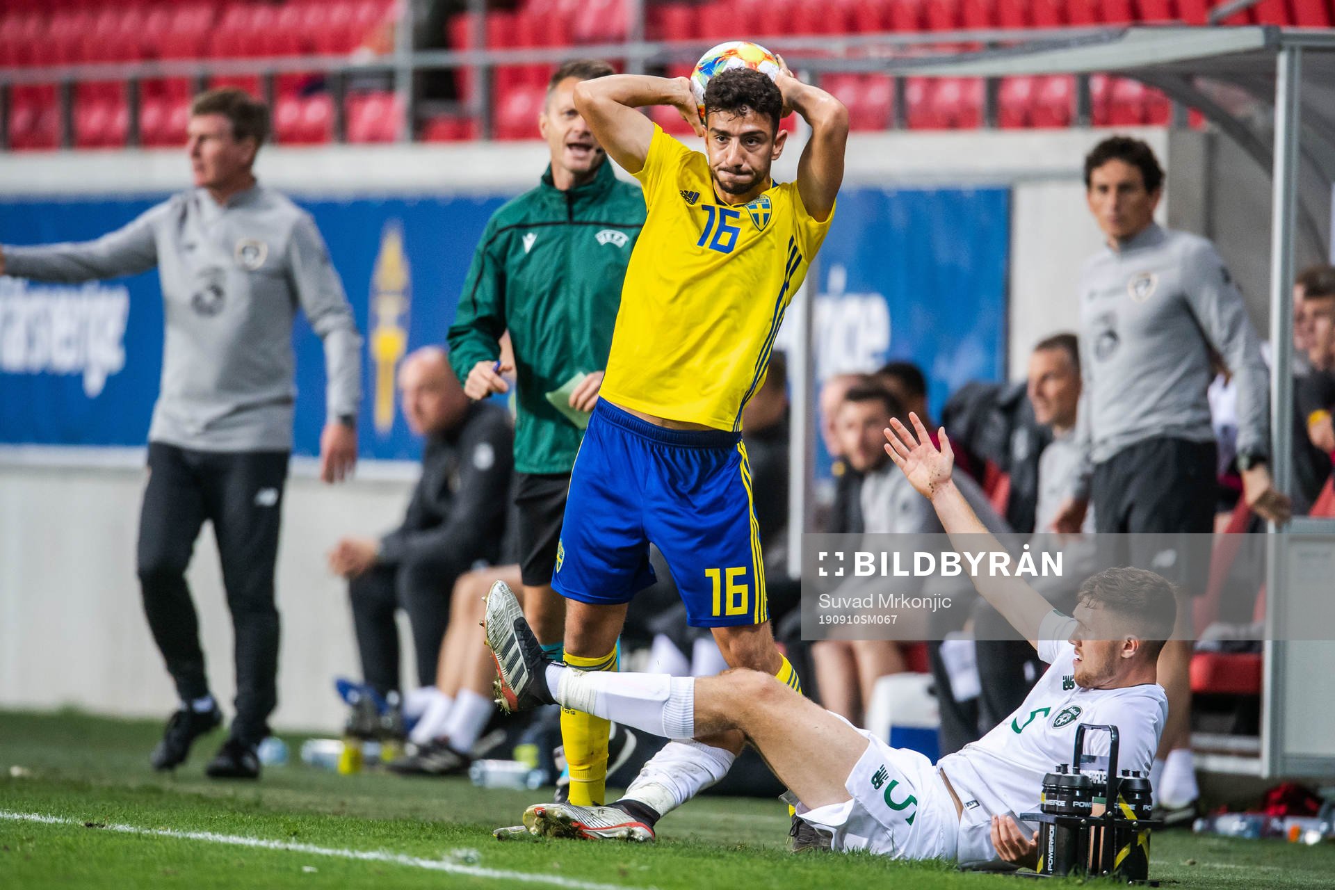 Daleho Irandust of Sweden and Dara O´Shea Dara O´Shea of