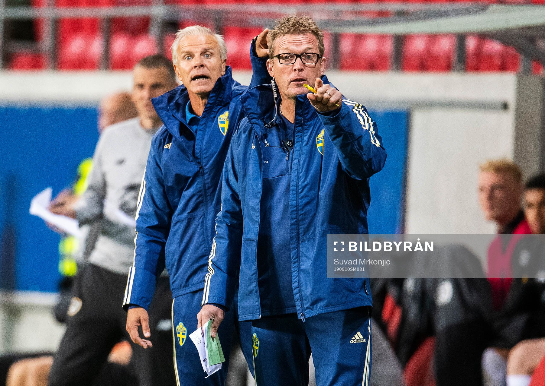 Roland Nilsson, head coach of Sweden