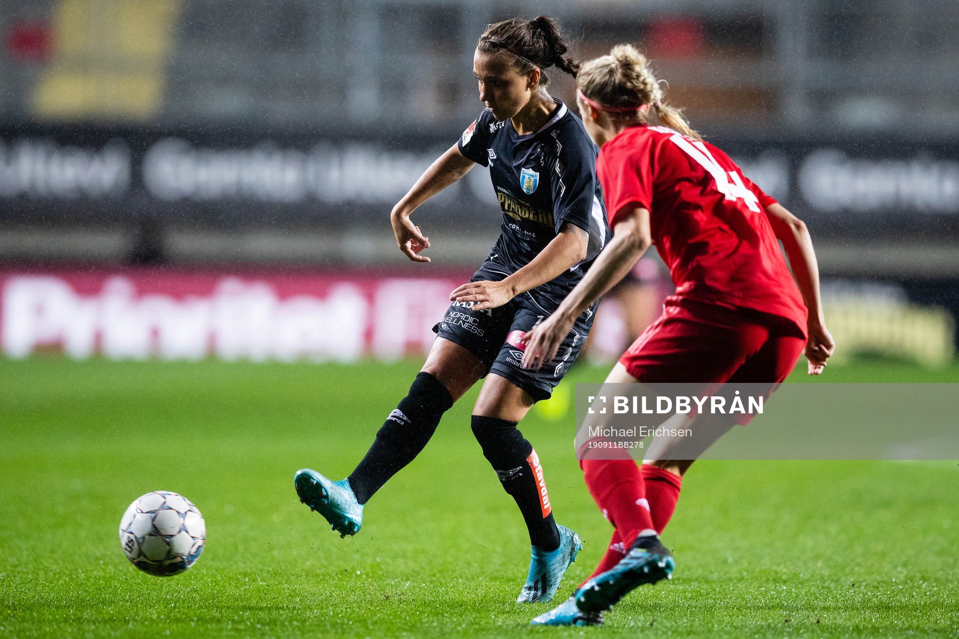 Julia Zigiotti Olme of Göteborg and Amanda Ilestedt of