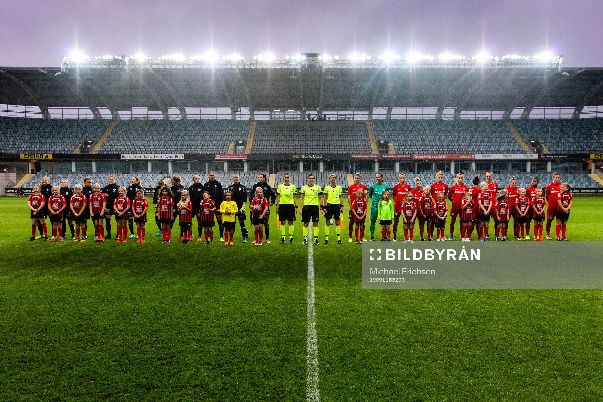 The teams