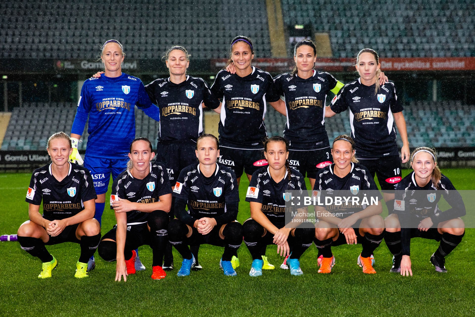 Göteborgs starting line up