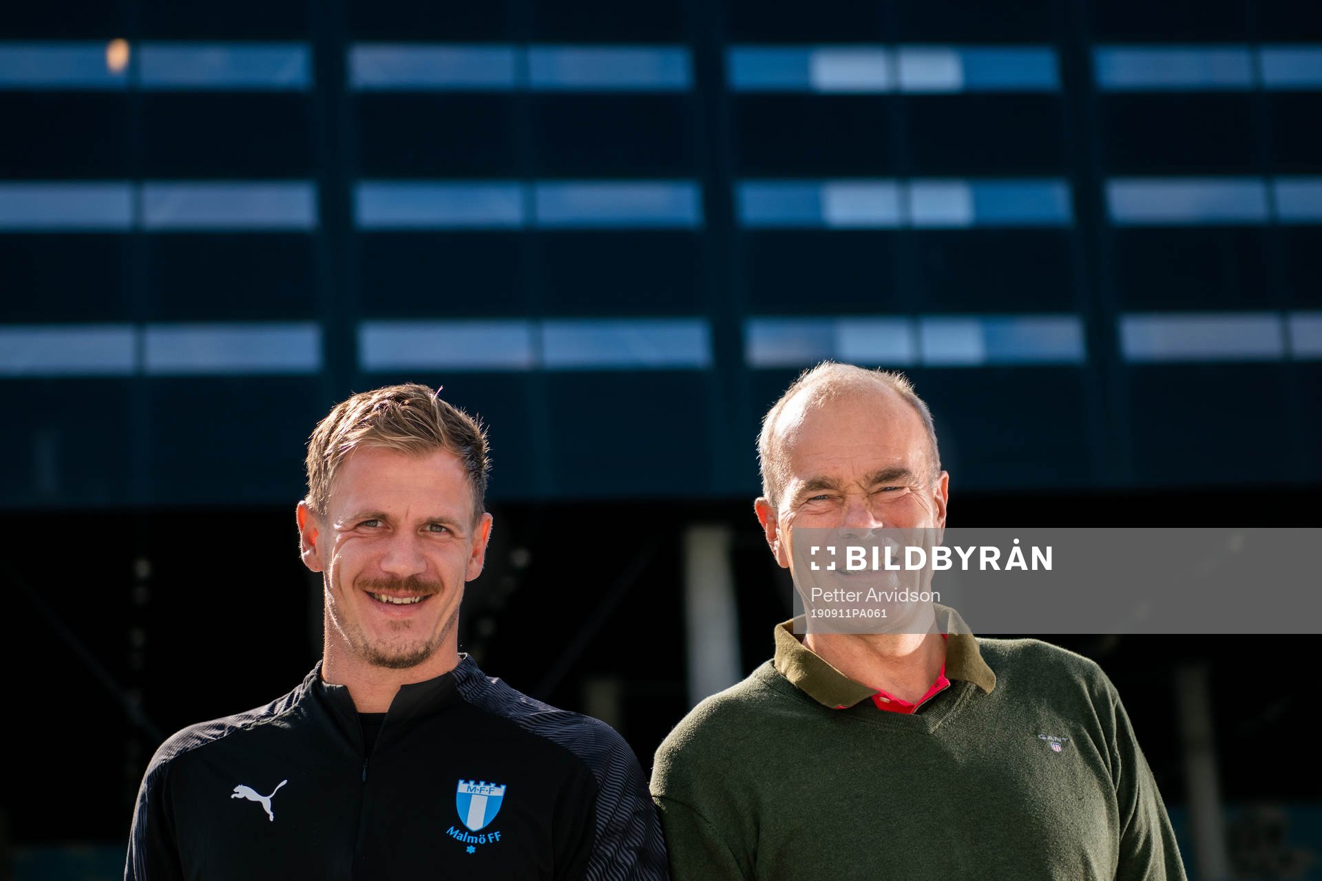 Malmö FFs målvakt Johan Dahlin och