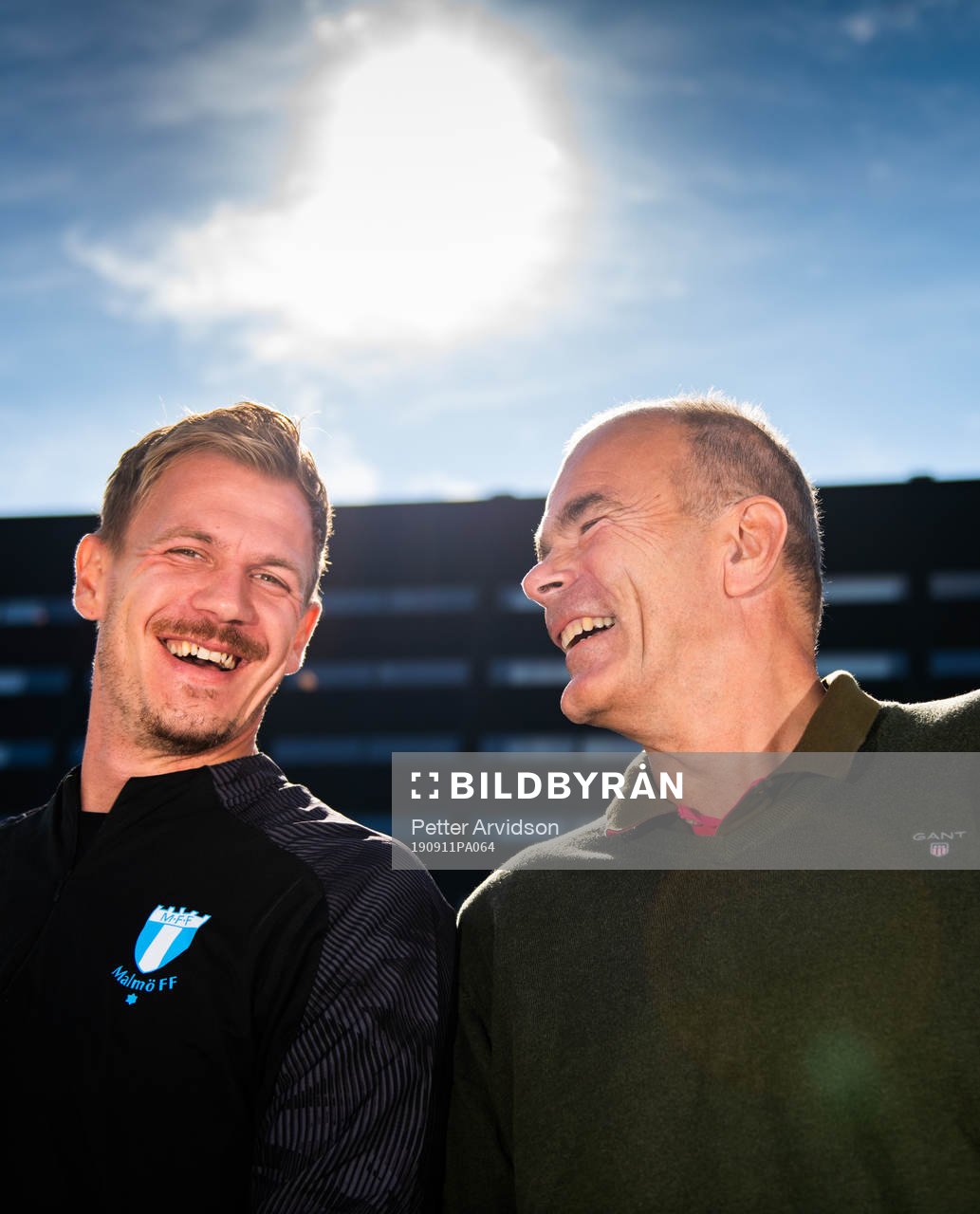 Malmö FFs målvakt Johan Dahlin och