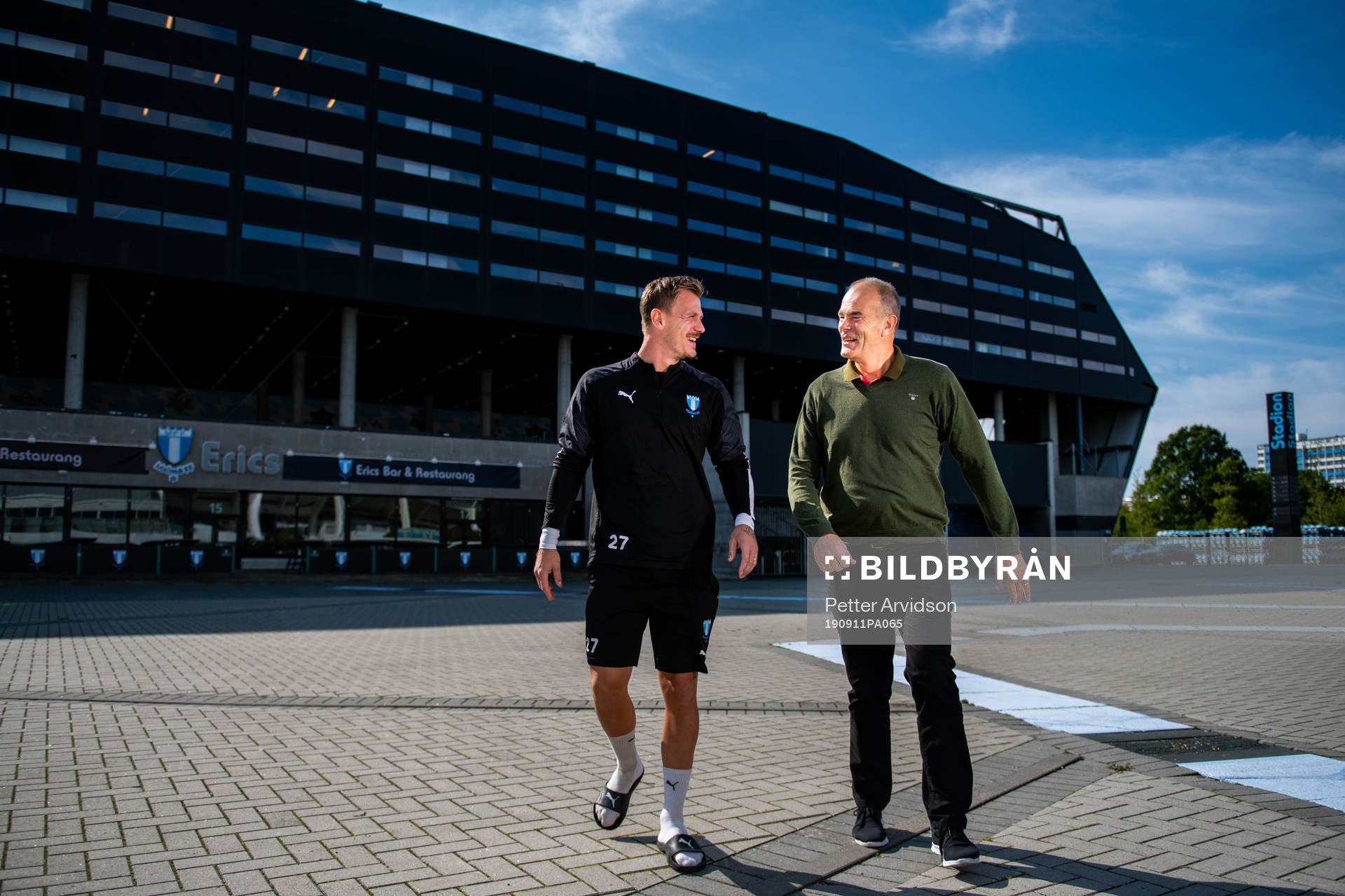 Malmö FFs målvakt Johan Dahlin och