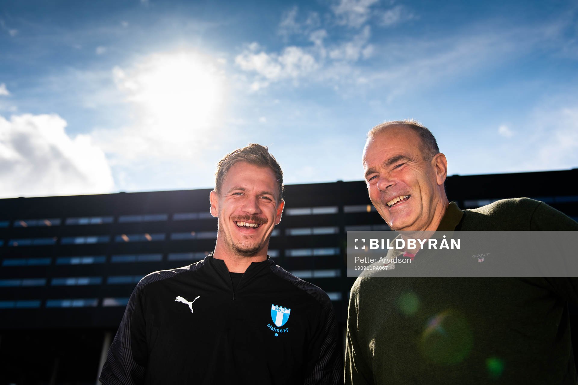 Malmö FFs målvakt Johan Dahlin och