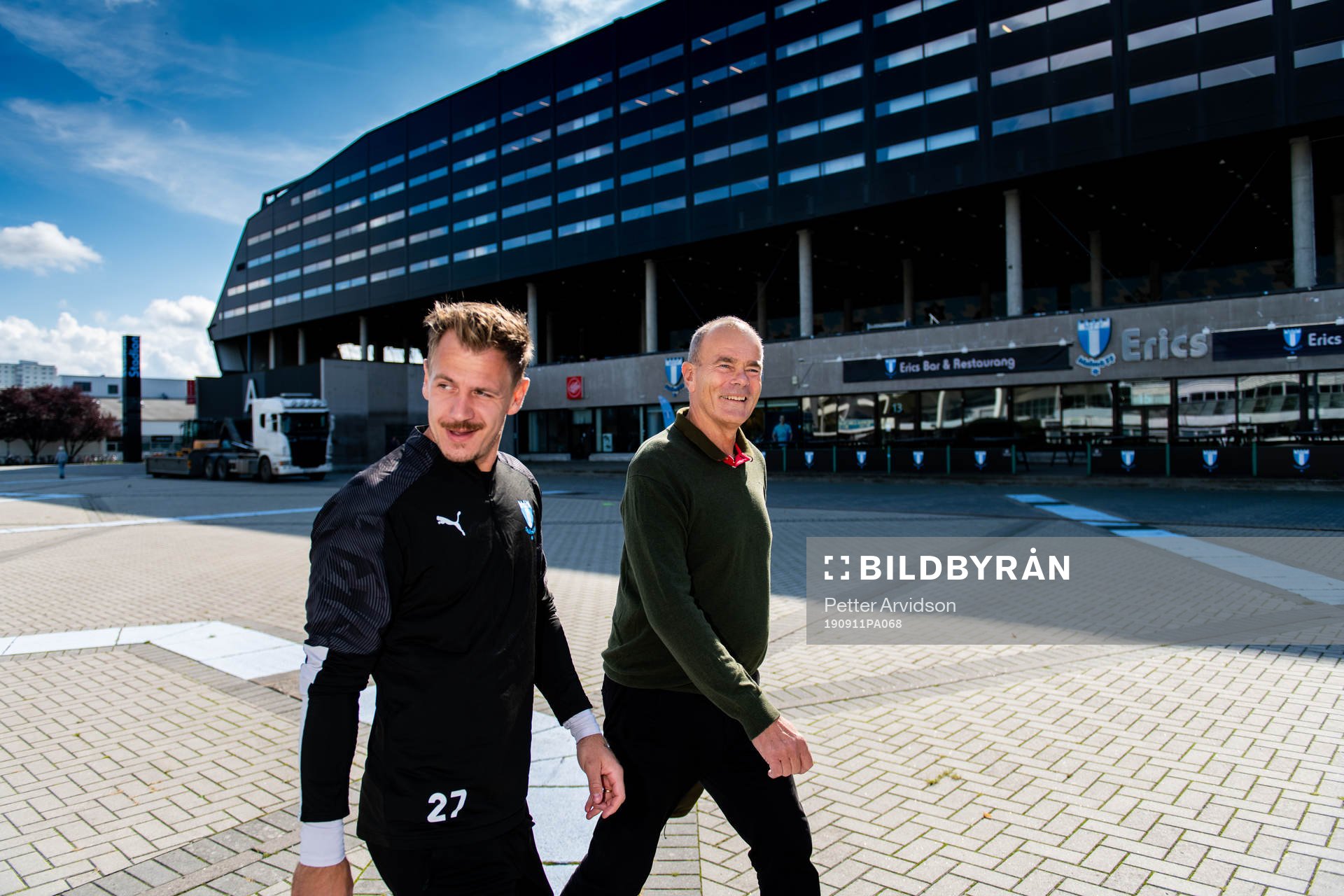 Malmö FFs målvakt Johan Dahlin och