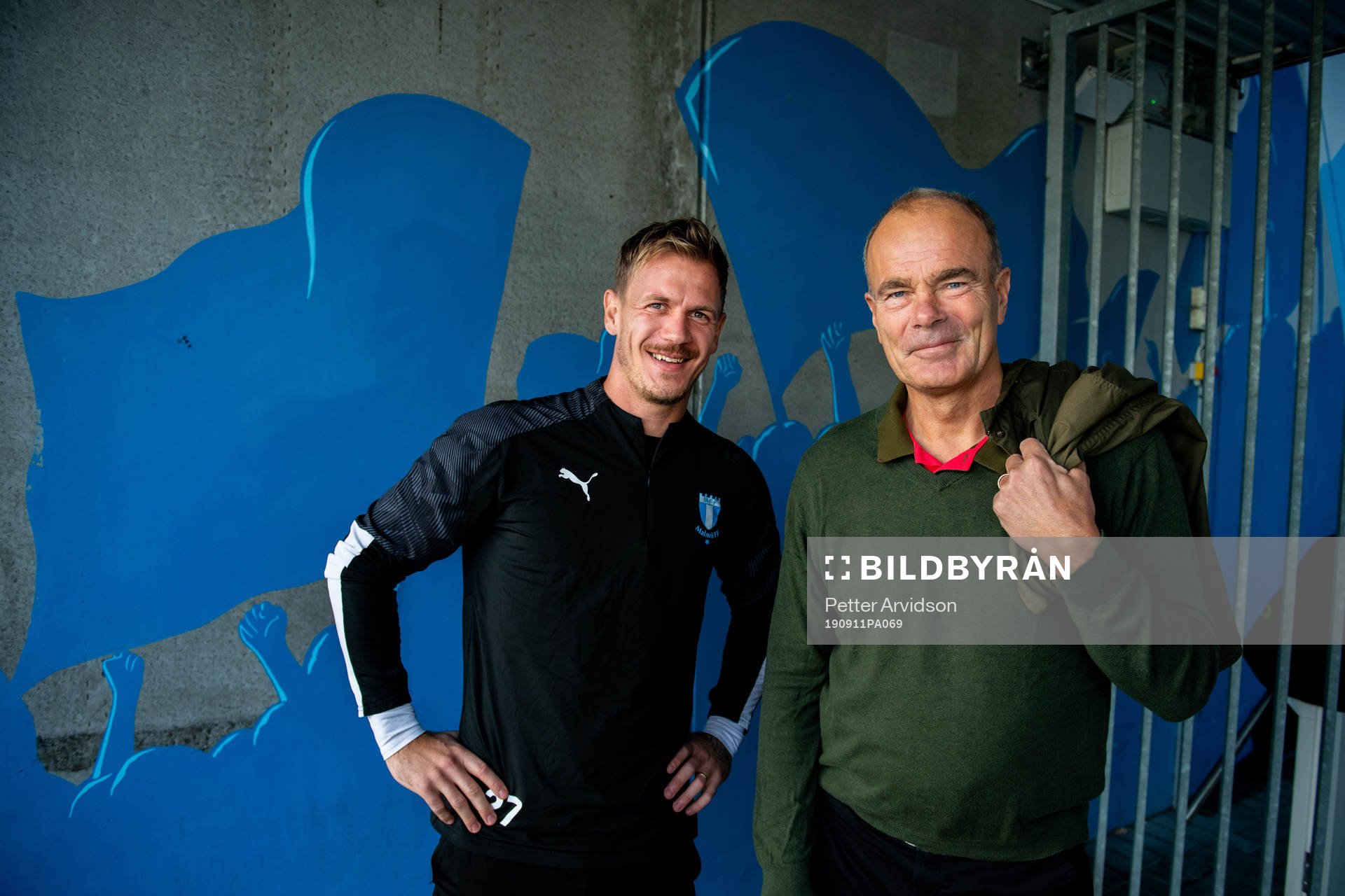 Malmö FFs målvakt Johan Dahlin och