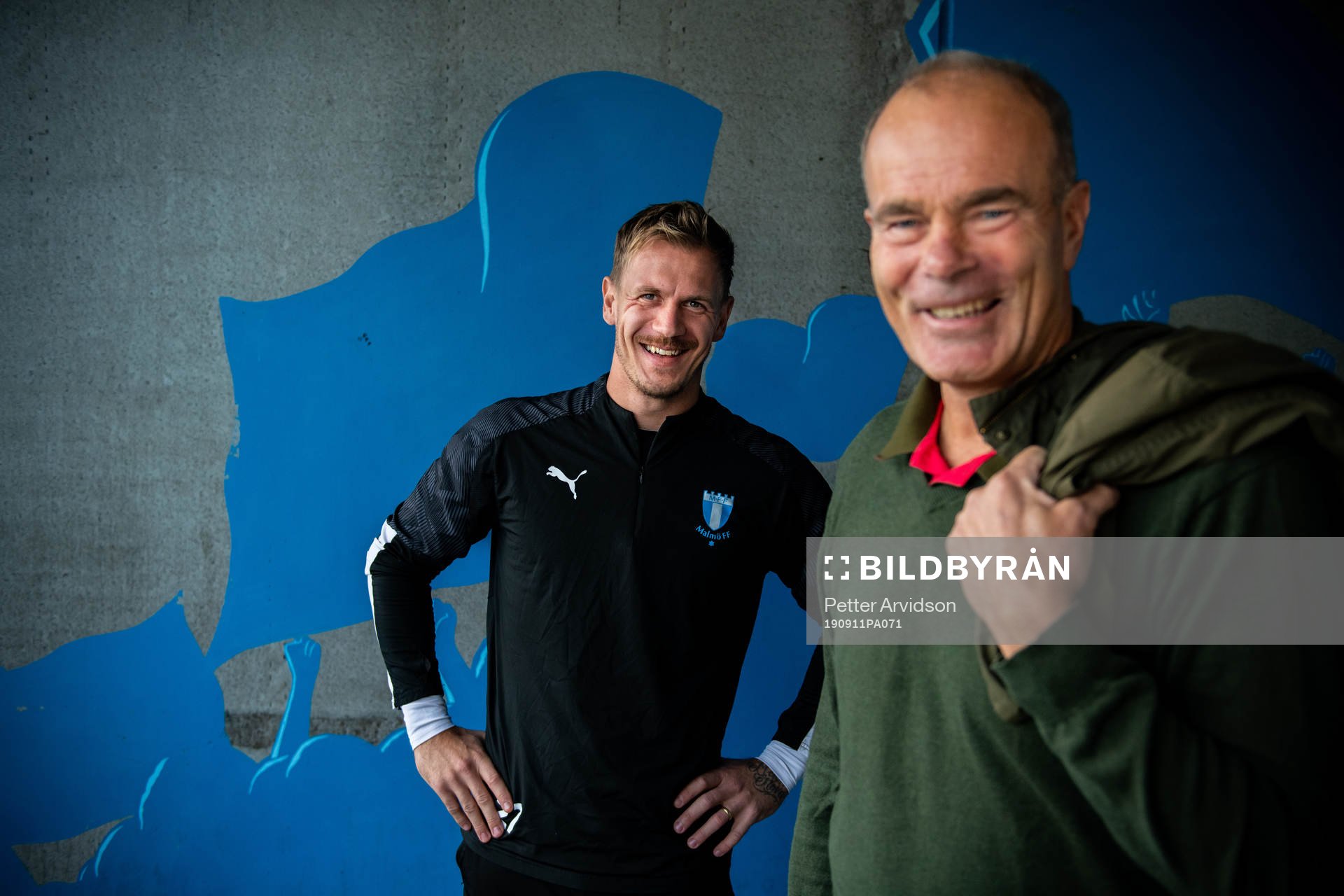 Malmö FFs målvakt Johan Dahlin och