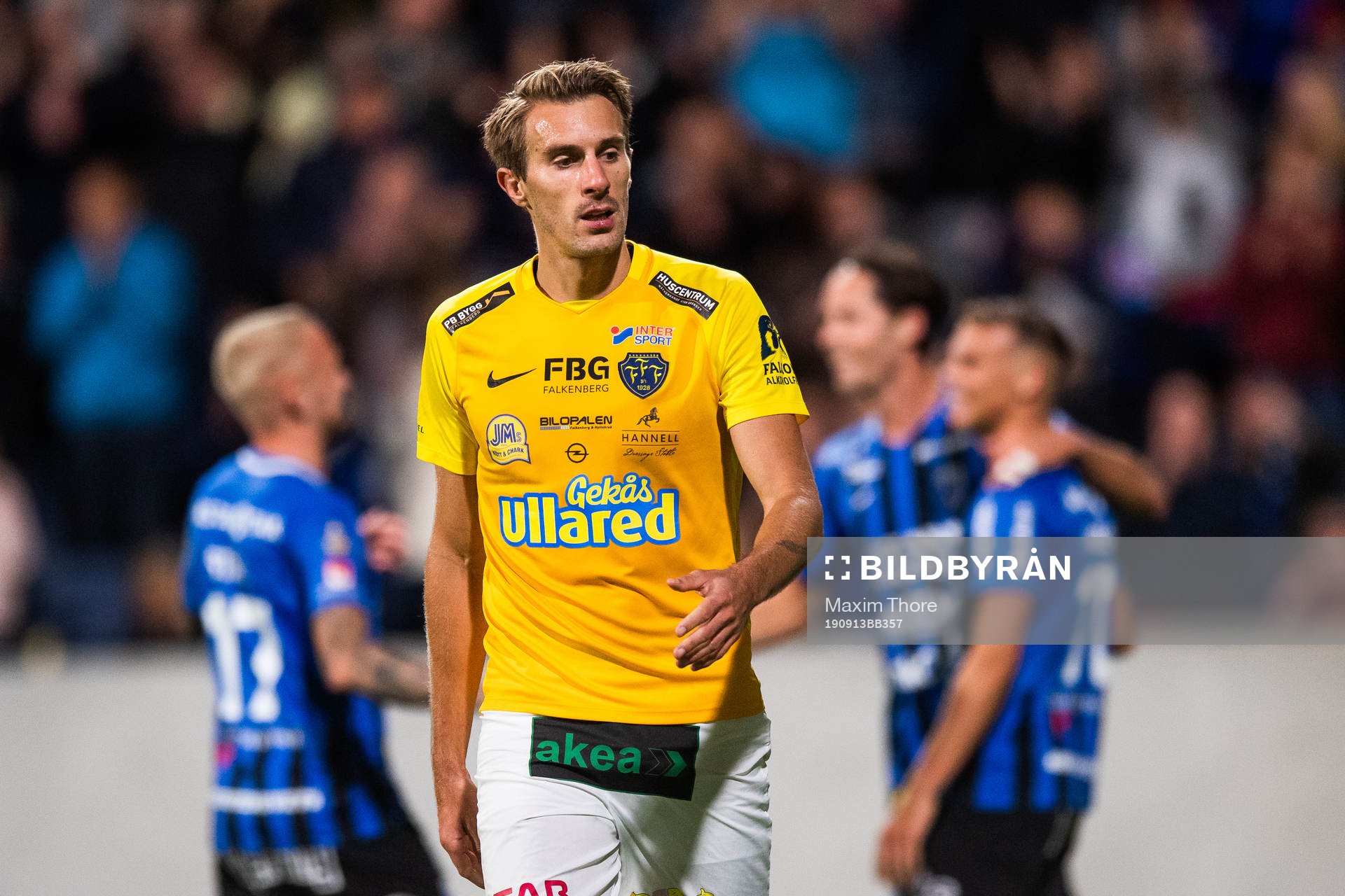 Falkenbergs Tobias Karlsson deppar