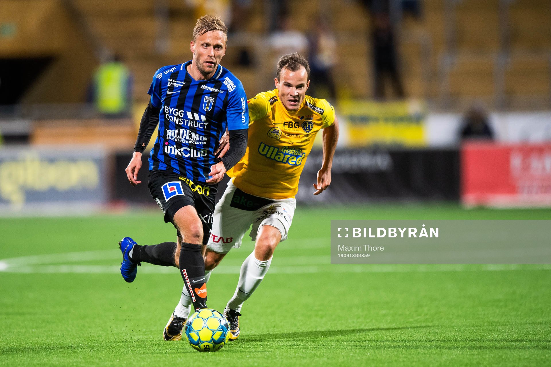 Sirius Christer Gustafsson jagas <av Falkenbergs Anton Wede