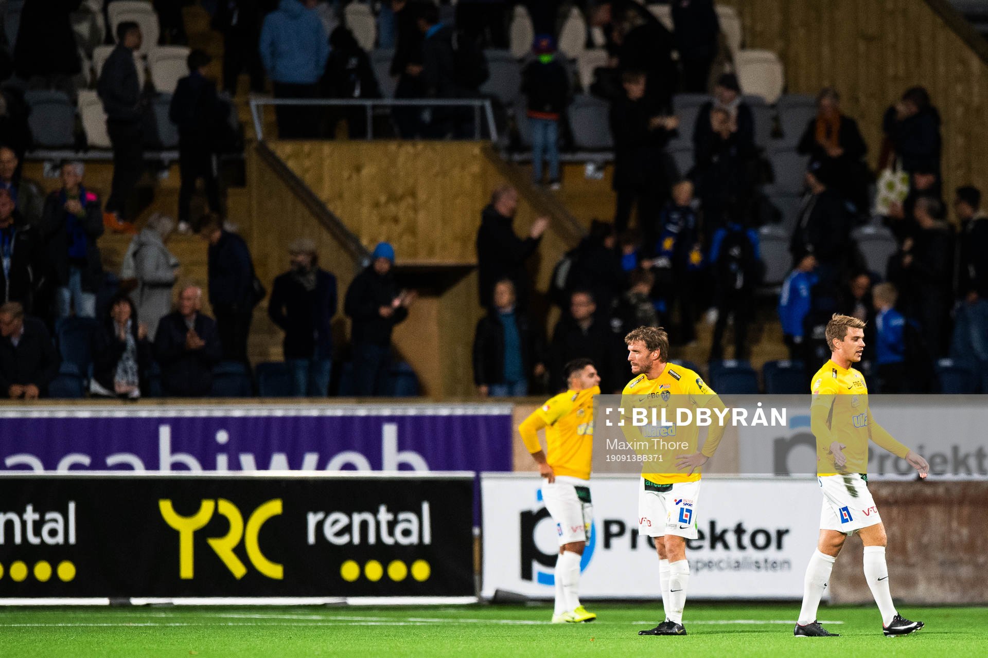 Falkenbergs spelare deppar