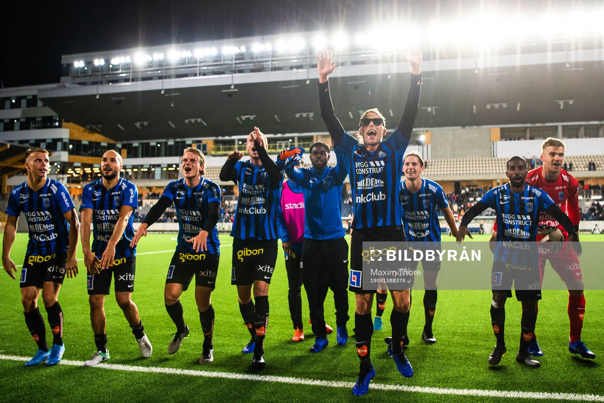 Sirius Christer Gustafsson jublar