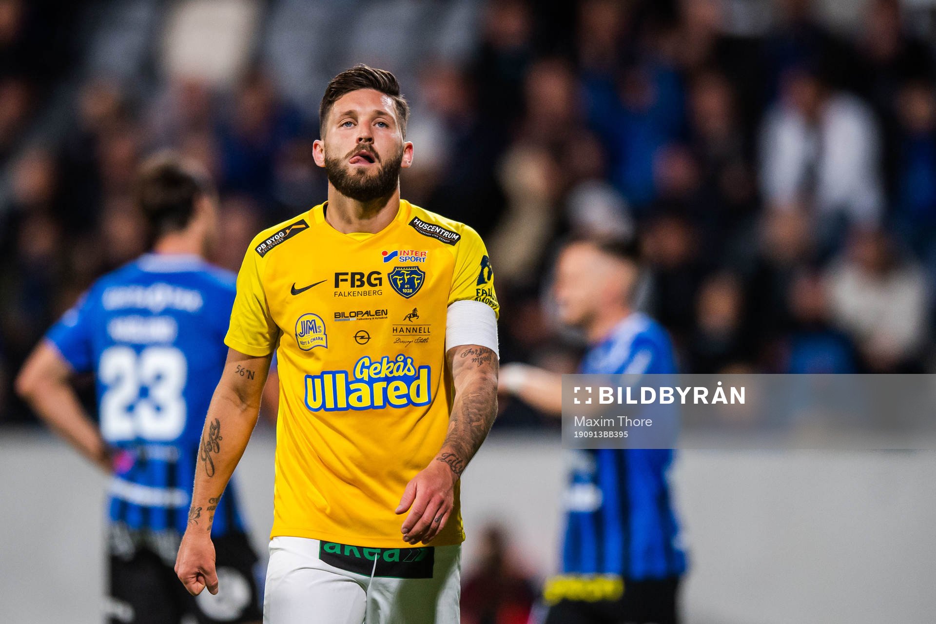 Falkenbergs Melker Nilsson deppar