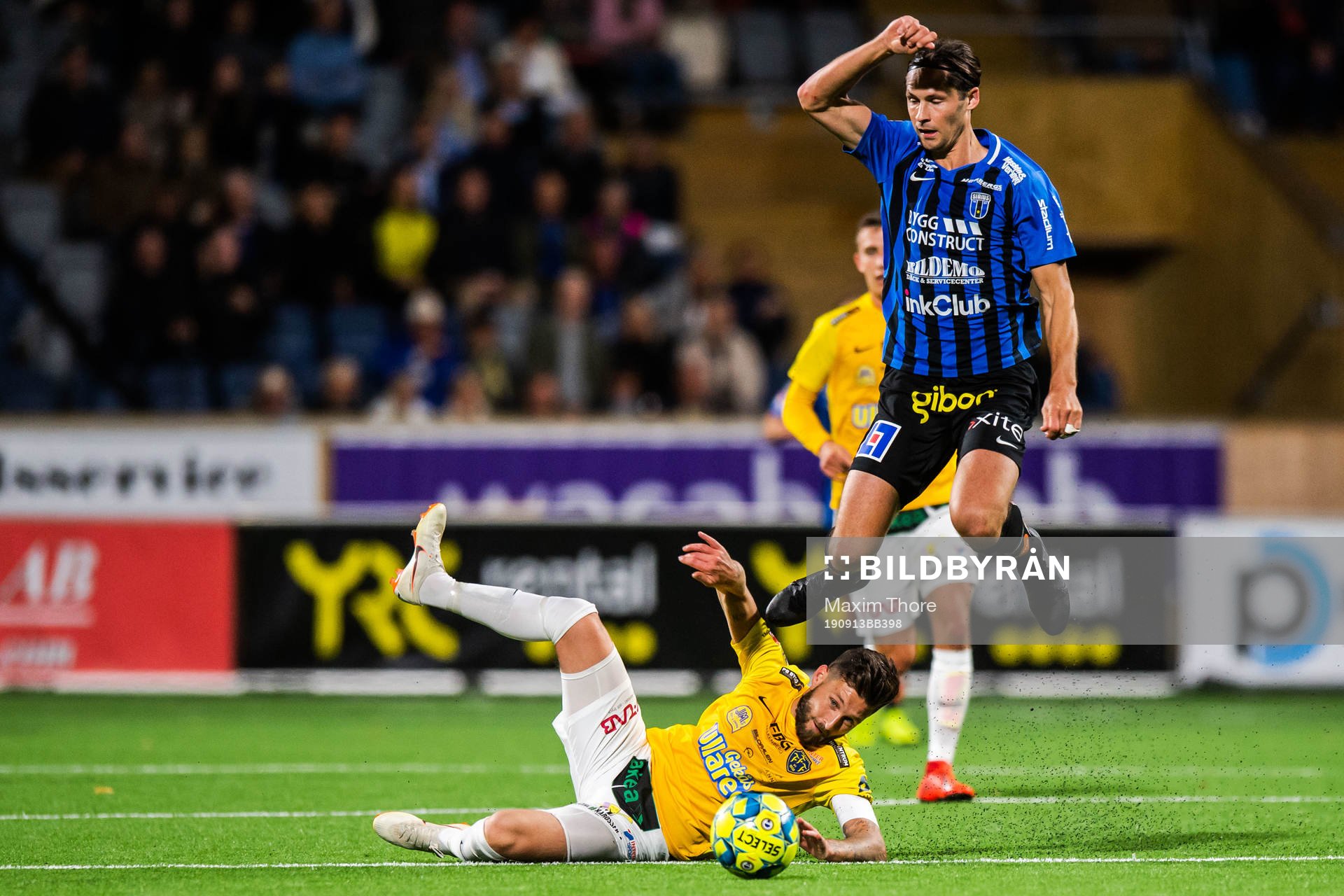 Falkenbergs Tibor Joza och Sirius Philip Haglund