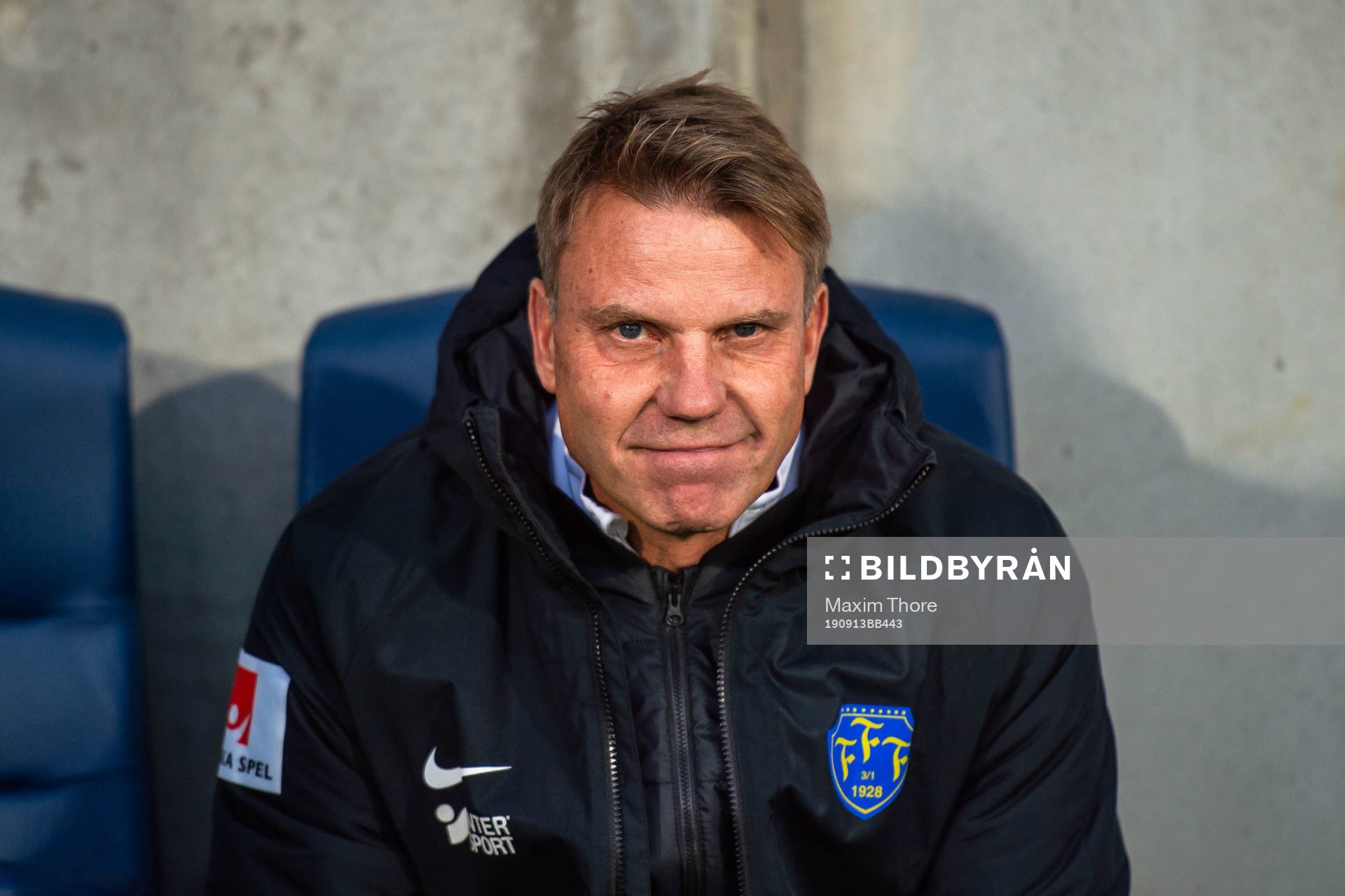 Falkenbergs tränare Hasse Eklund