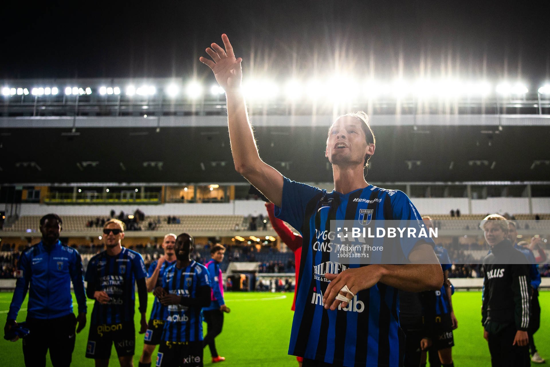 Sirius Philip Haglund jublar