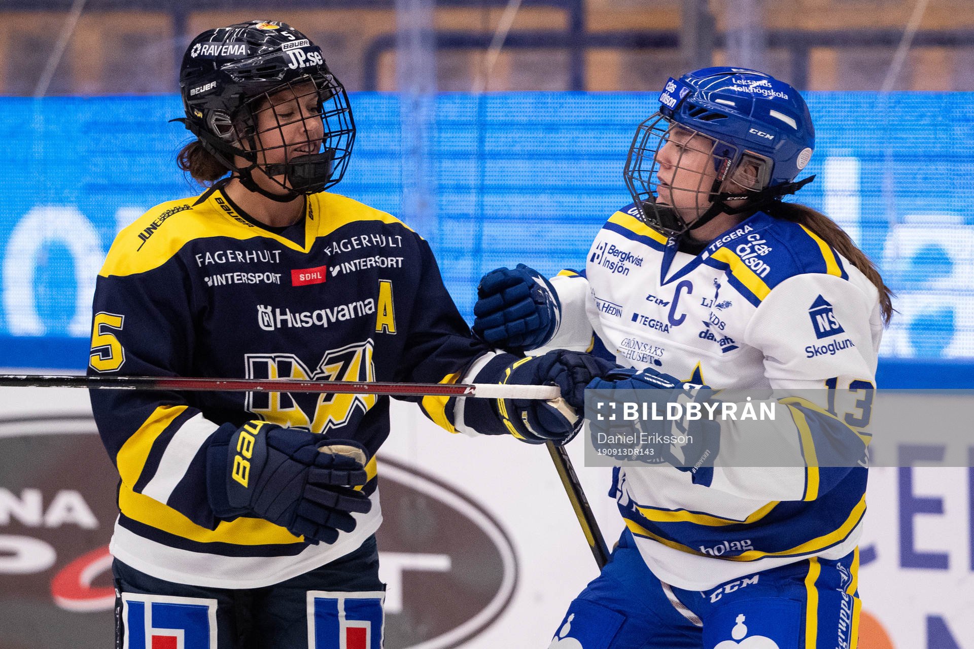 s Sidney Morin och Leksands Hanna Sköld
