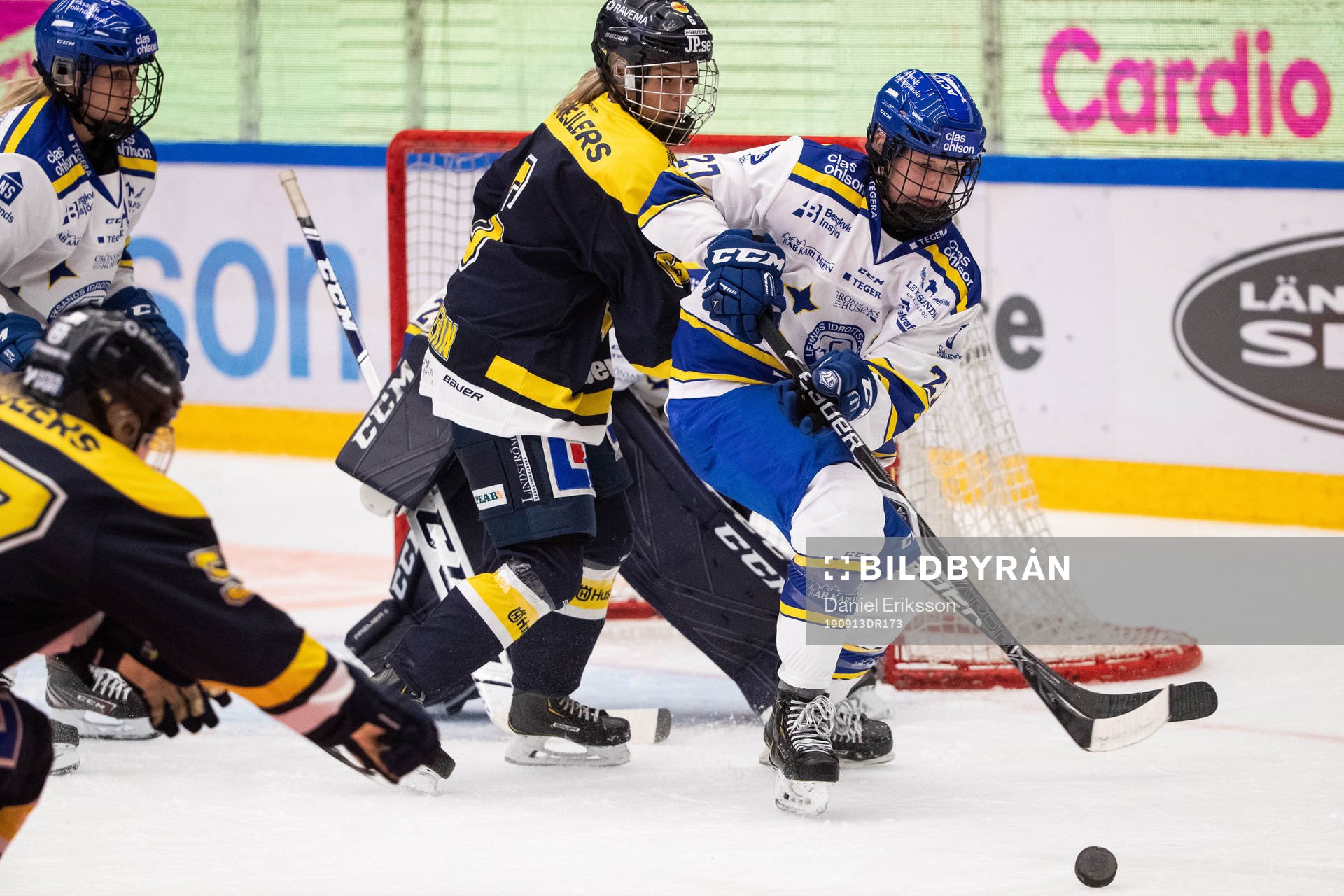 s Sidney Morin och Leksands Lena Düsterhöft