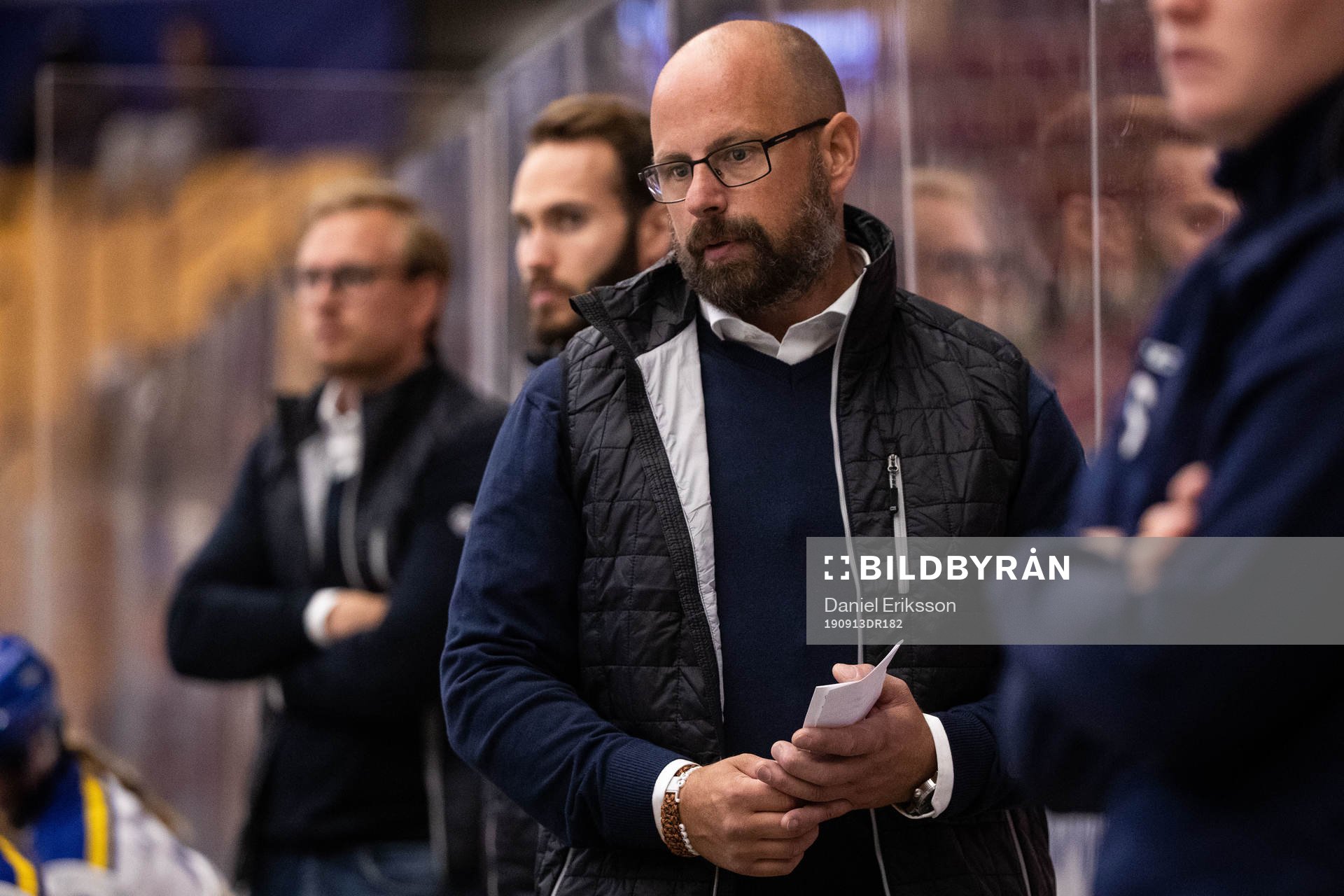 Leksands tränare Lars Stenmark