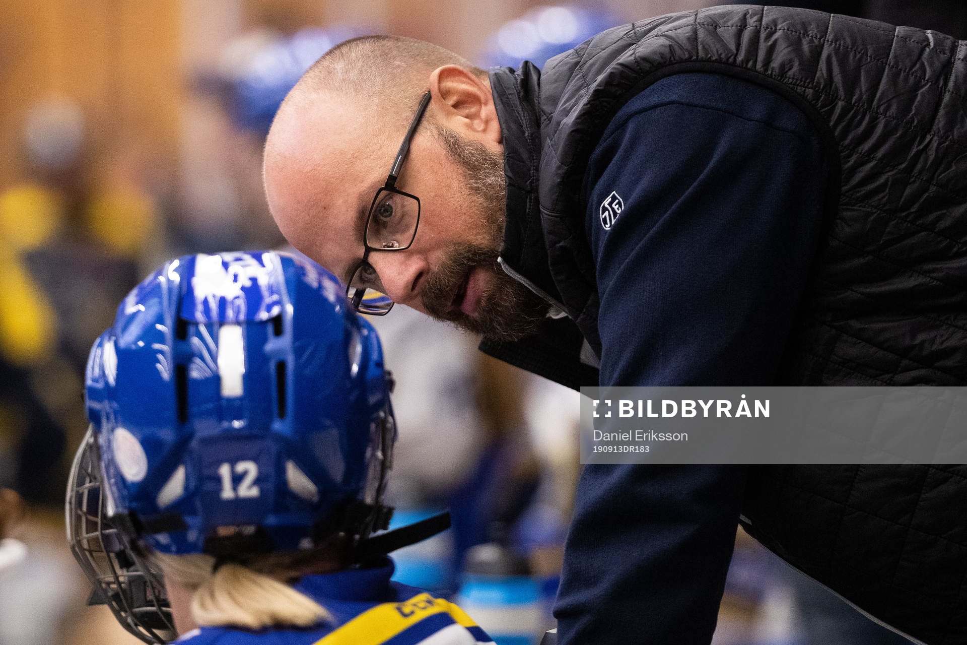 Leksands tränare Lars Stenmark