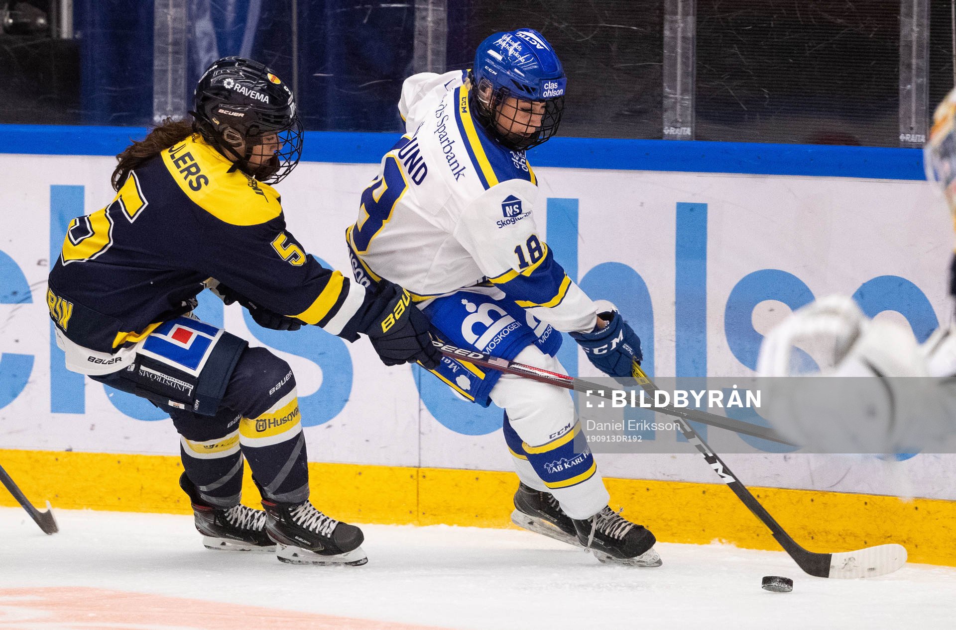 s Sidney Morin och Leksands Linnea Sjölund