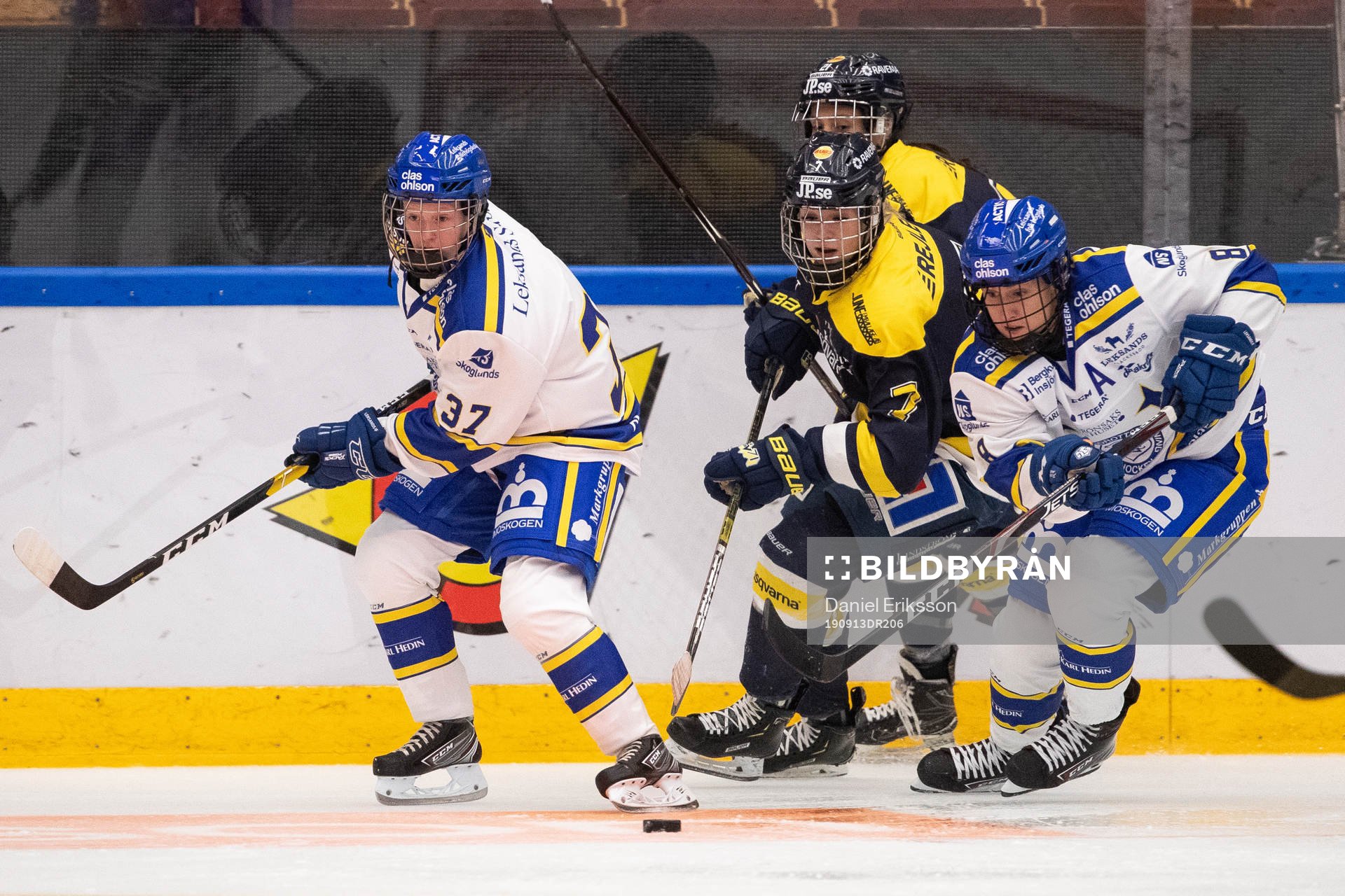 s Thea Johansson och Leksands Samantha Hanson