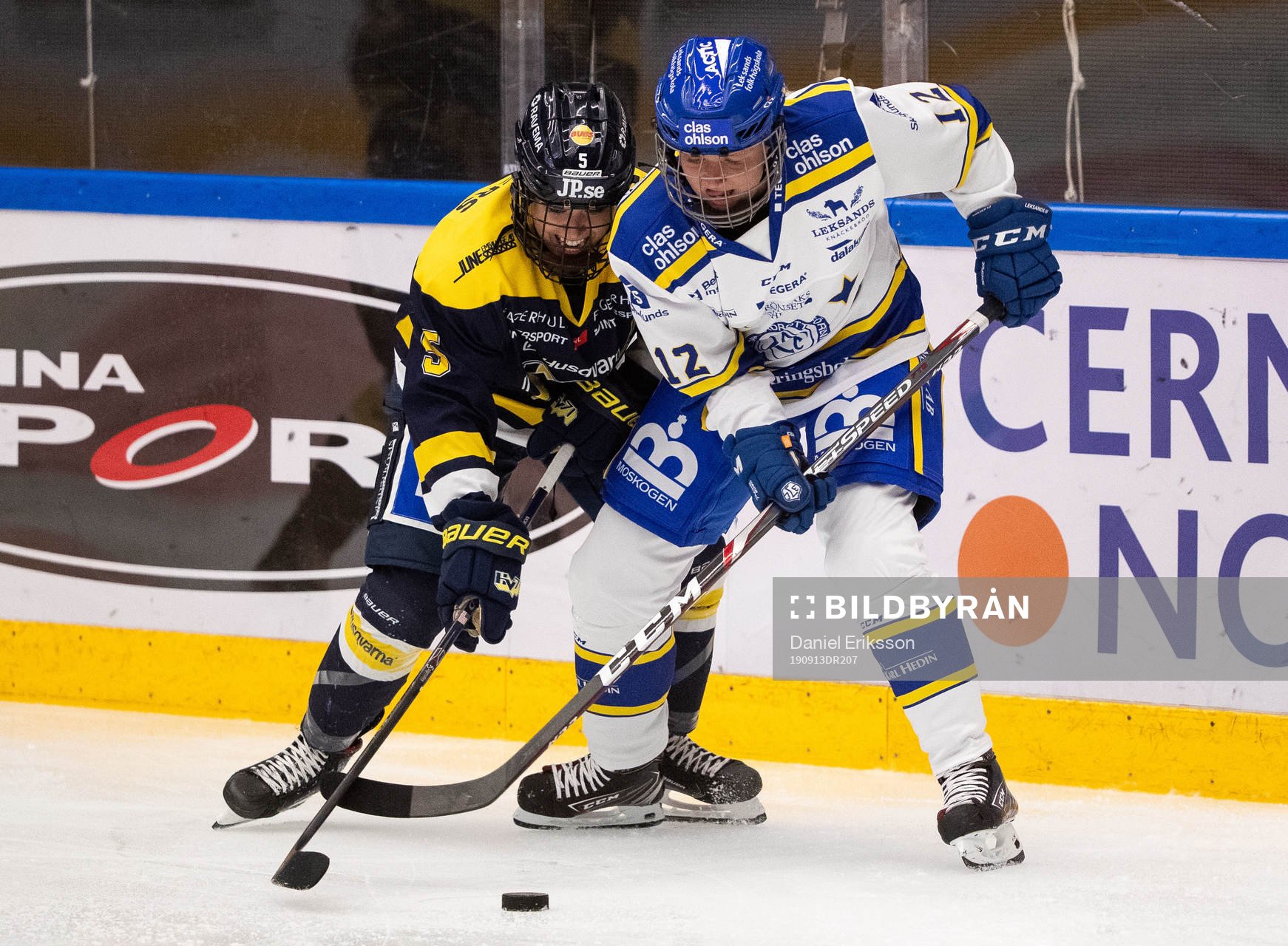 s Sidney Morin och Leksands Emelie Berlin