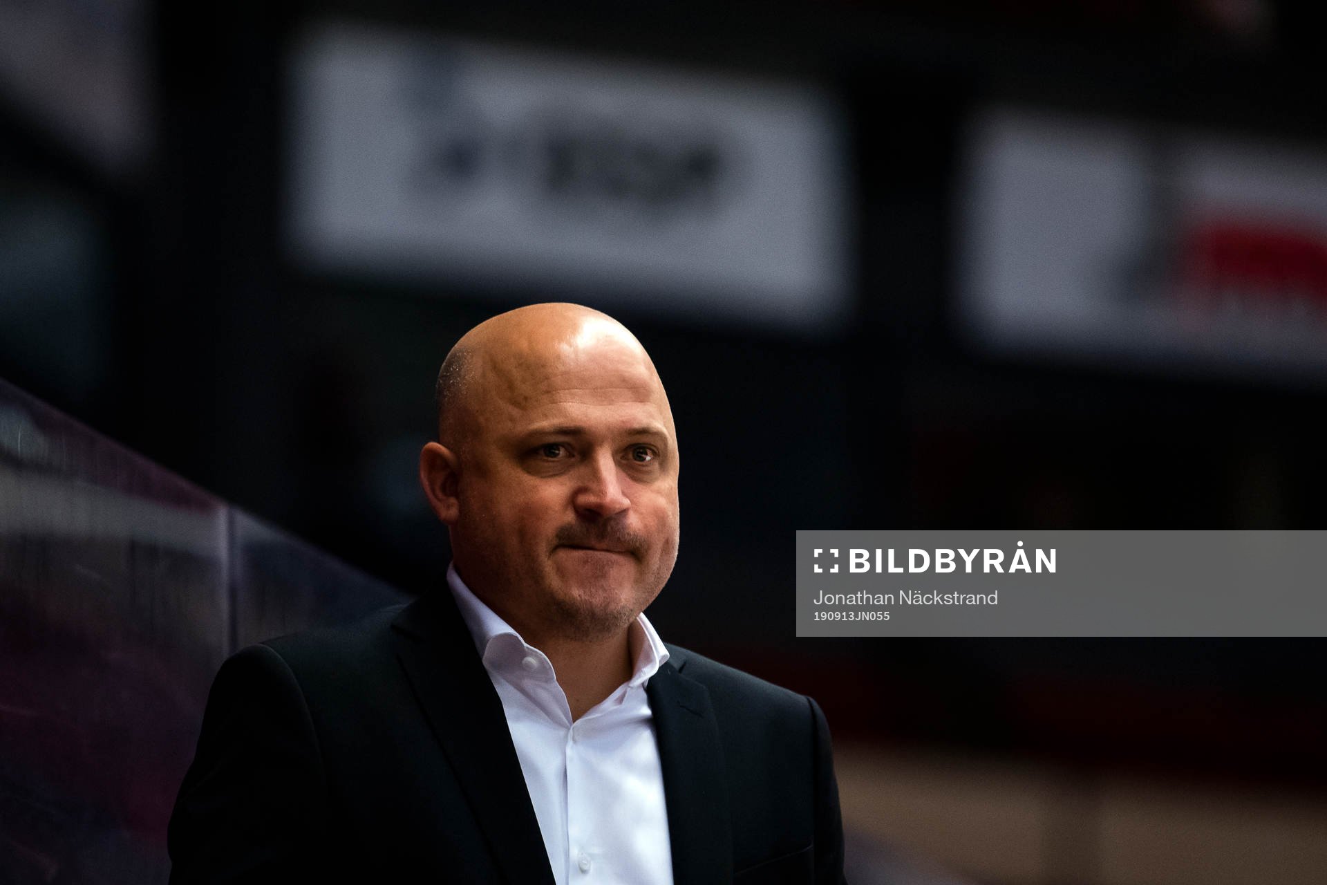 Brynäs tränare Henrik Glaas