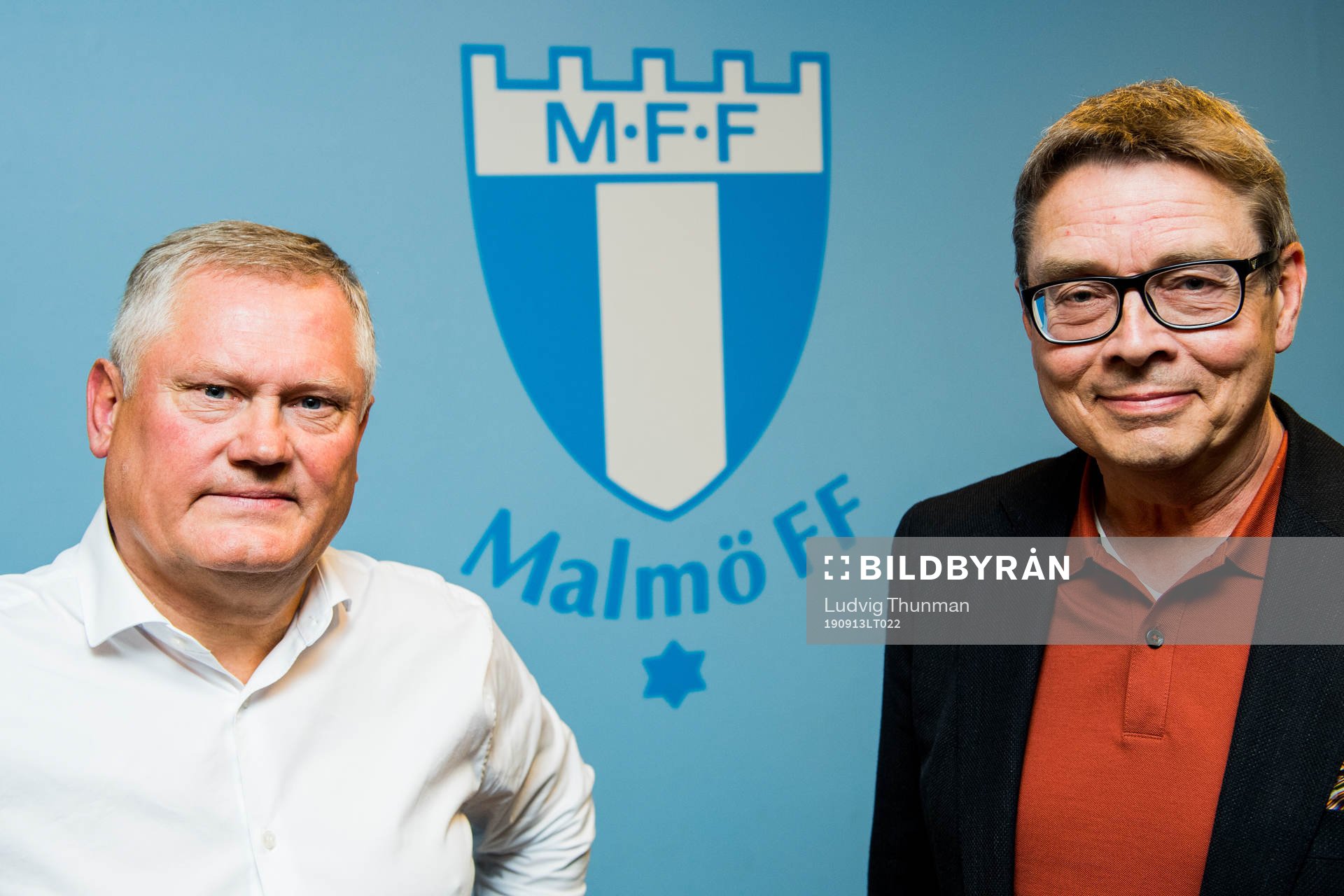 Malmö FFs ordförande Anders Pålsson och LB07s