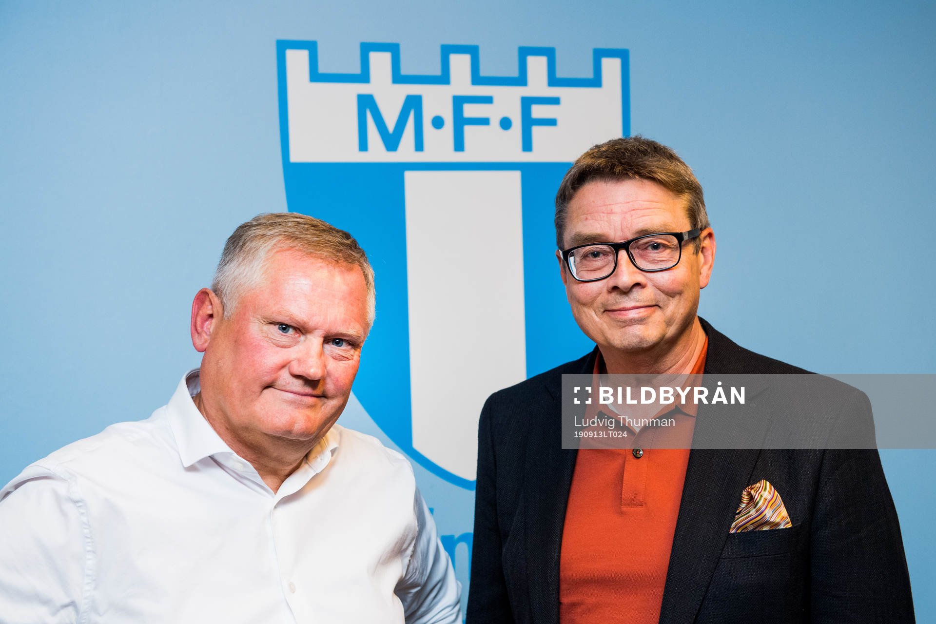 Malmö FFs ordförande Anders Pålsson och LB07s