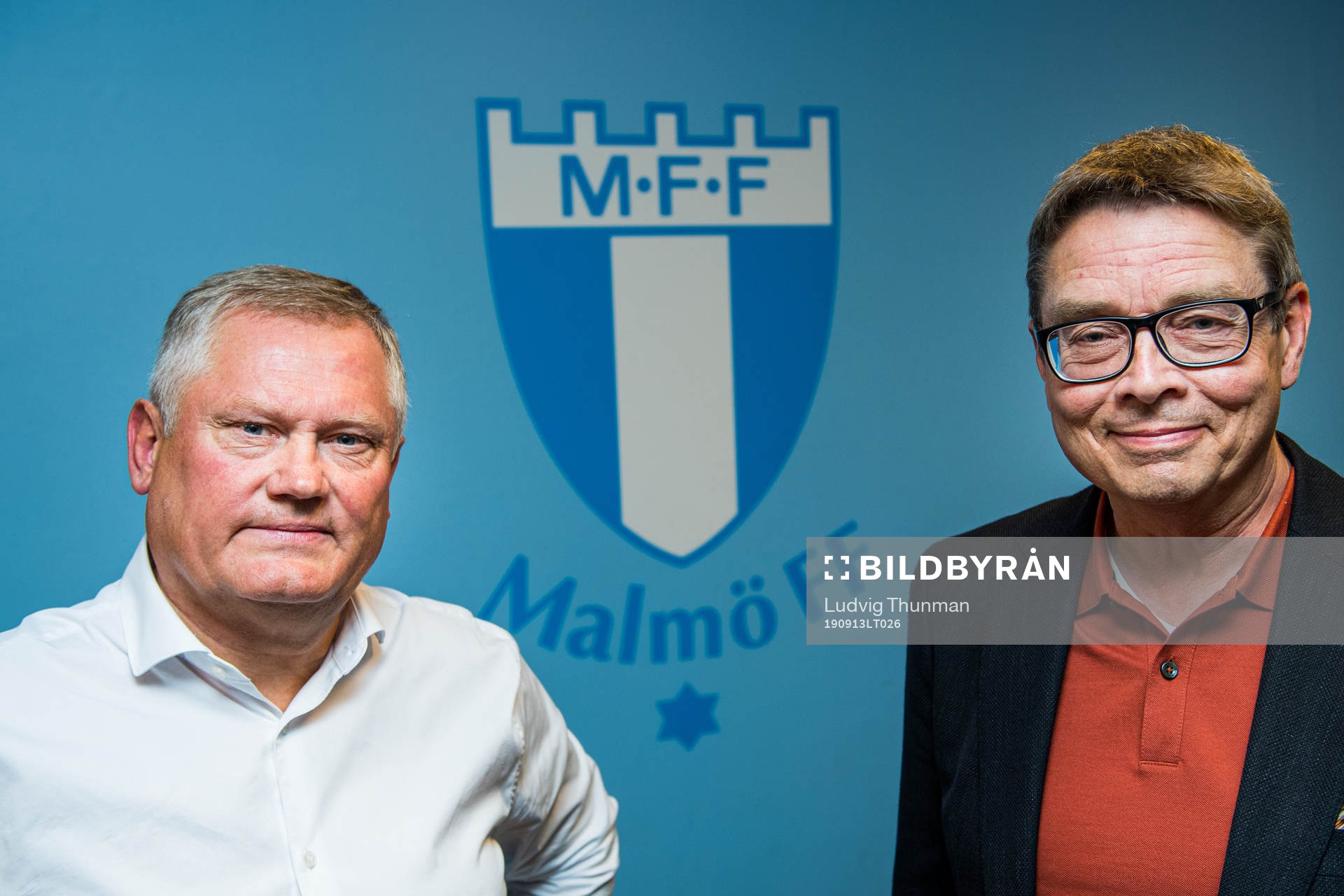 Malmö FFs ordförande Anders Pålsson och LB07s